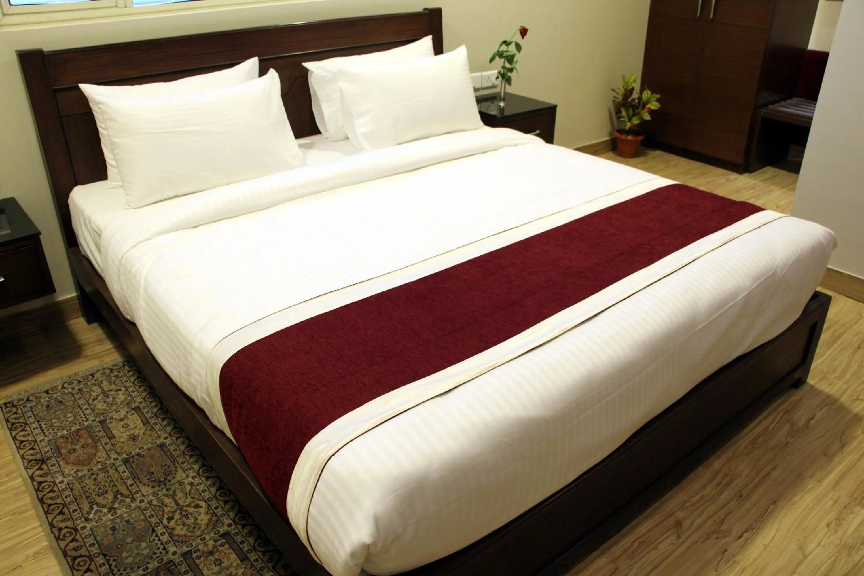 Bed in Hotel Dasaprakash