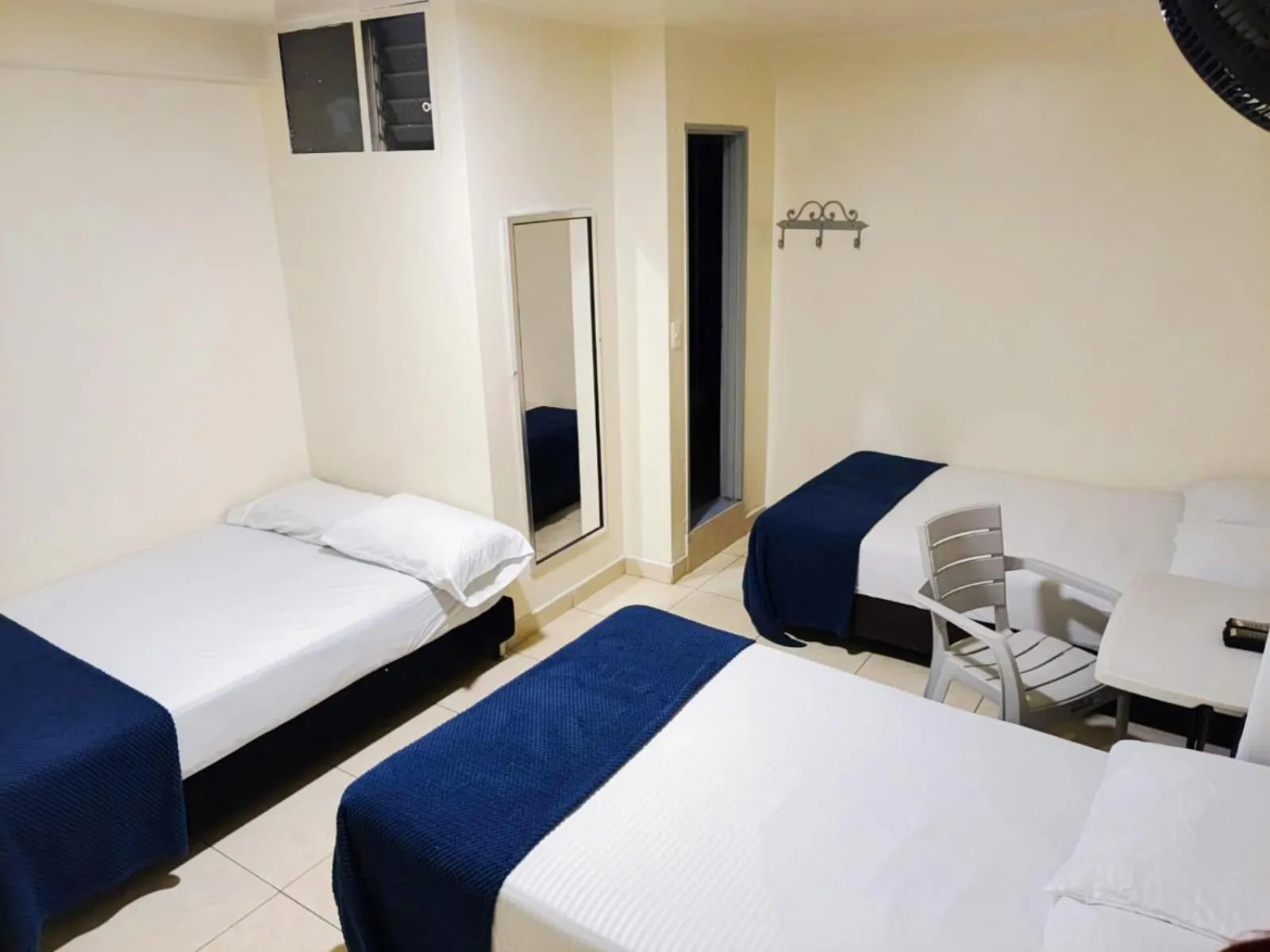 Bed in Hotel Alcazar