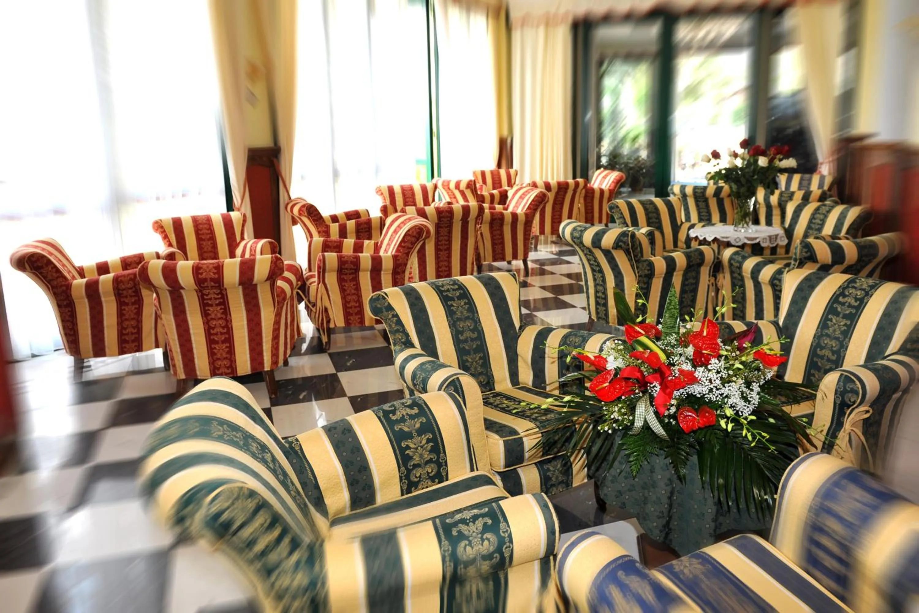 Communal lounge/ TV room in Villa Felcaro - Relais, Lodge & Restaurant