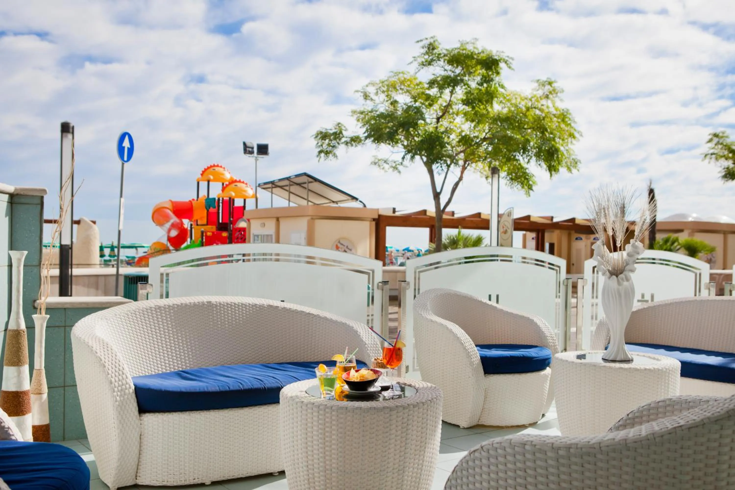 Balcony/Terrace in Hotel Foschi-Peninsula