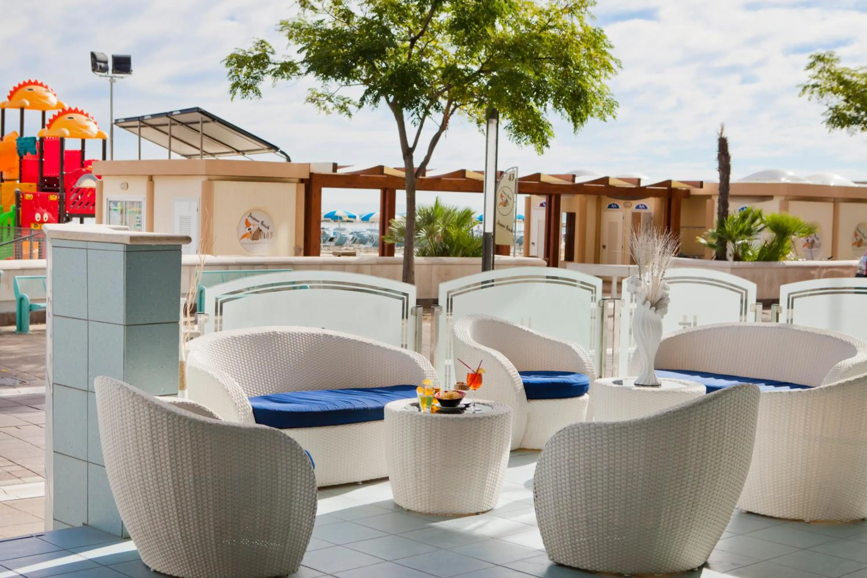 Balcony/Terrace in Hotel Foschi-Peninsula