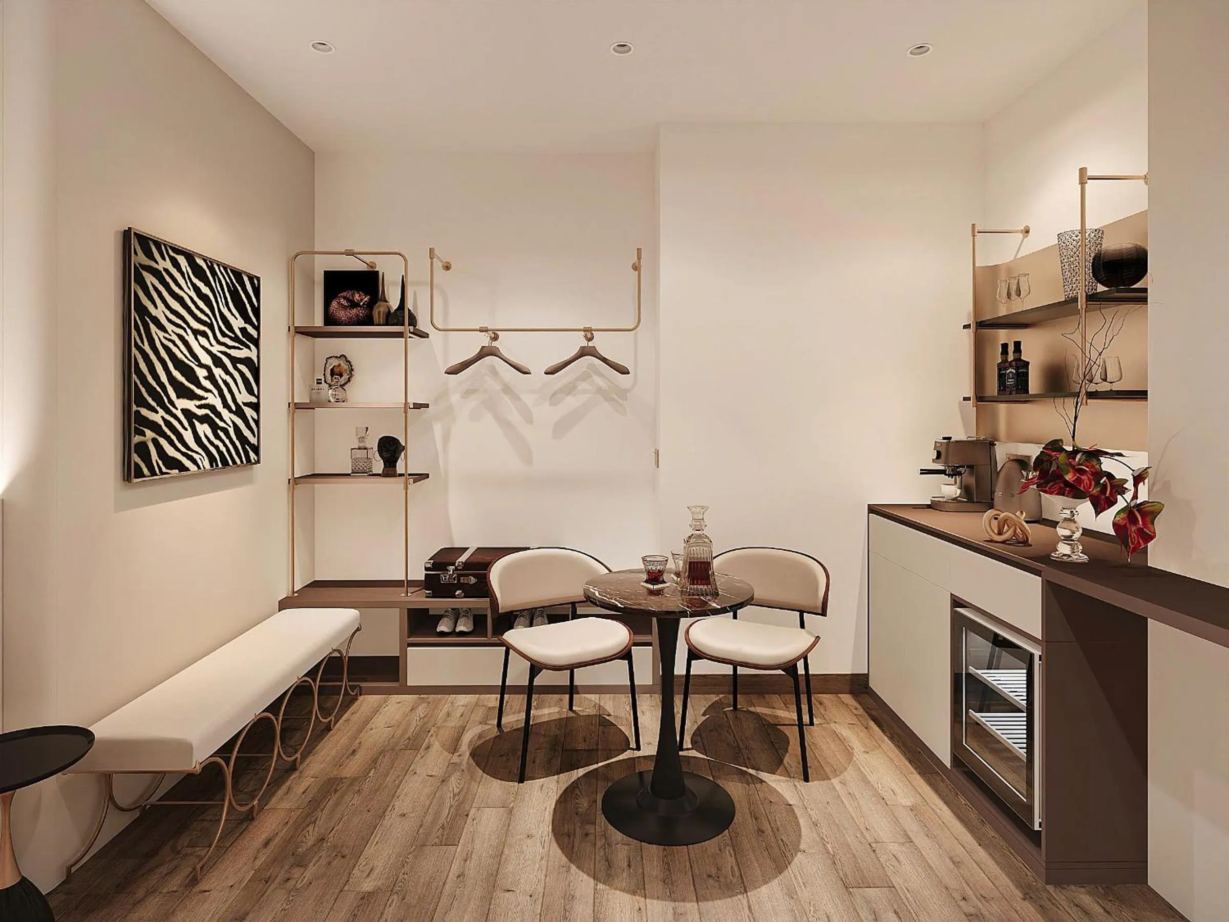 Kitchen or kitchenette in SG Dilly Hotel