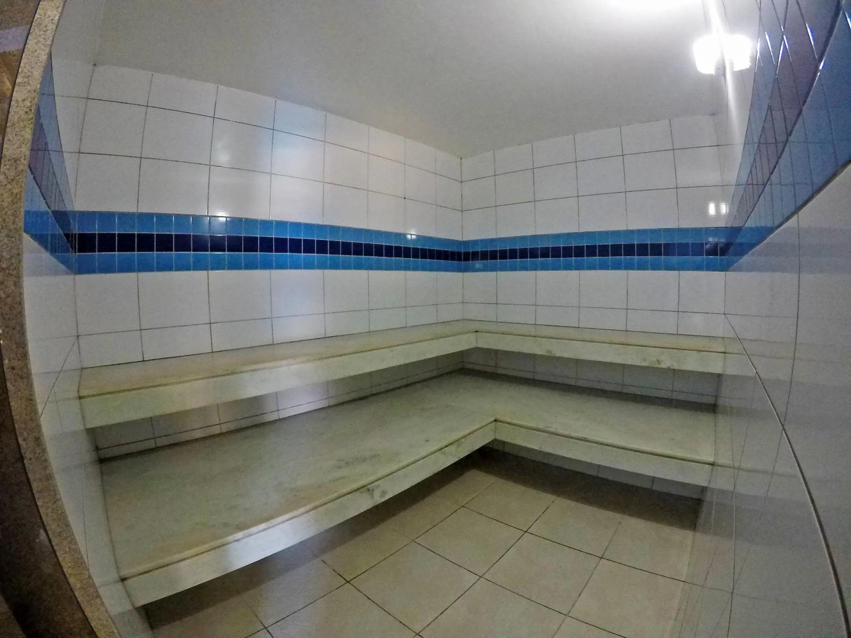 Steam room in Aquaville Apart Hotel