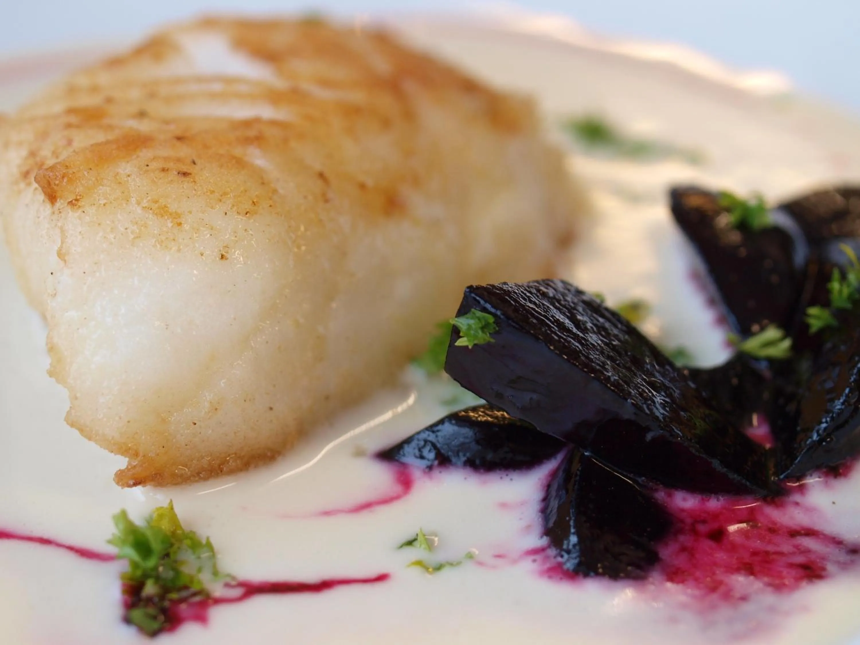 Food close-up in Hotel Haus Seeblick