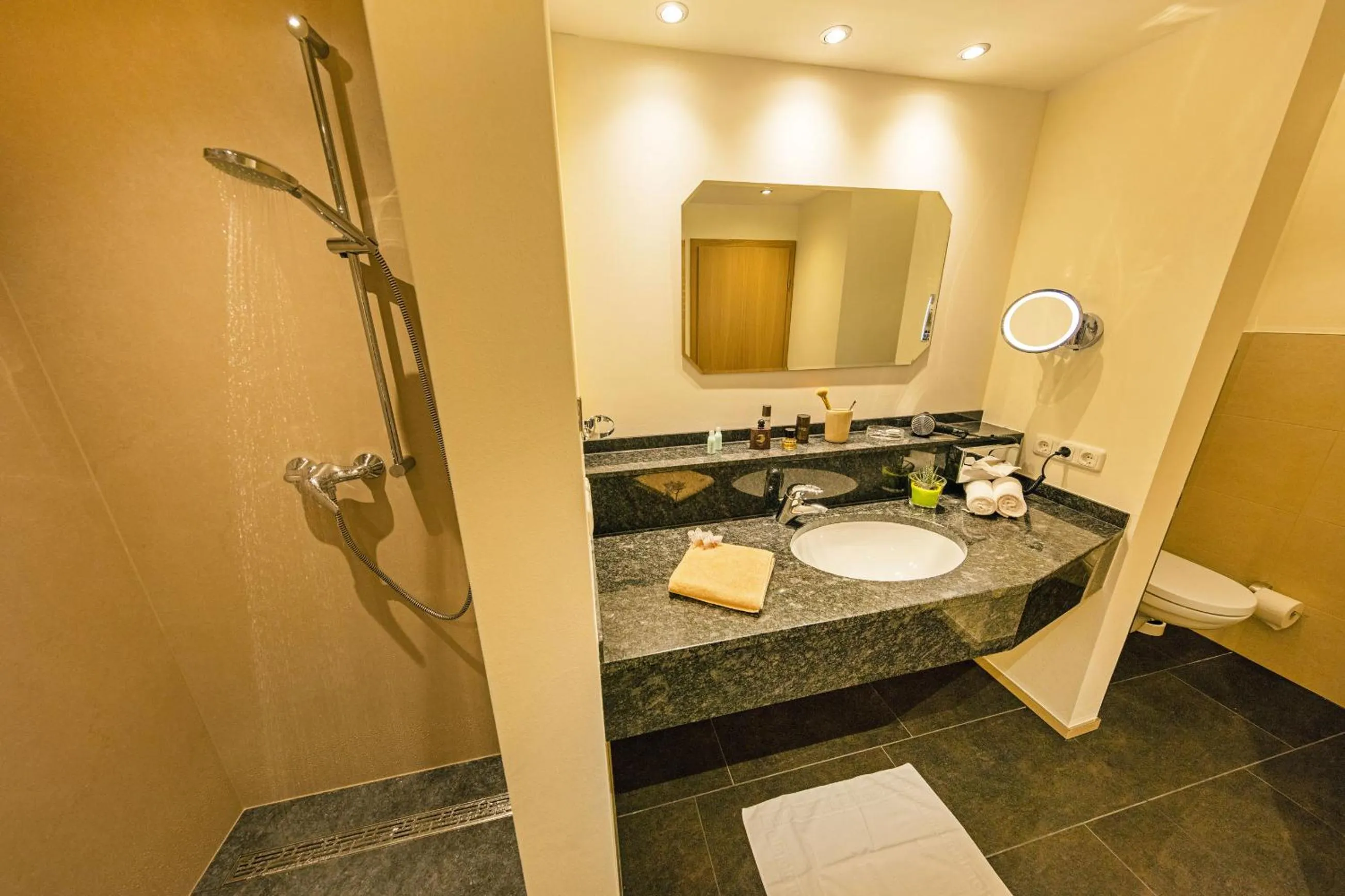 Shower in Hotel Haus Seeblick