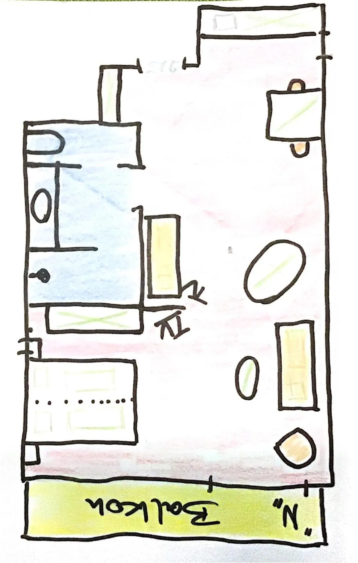 Floor plan in Hotel Haus Seeblick