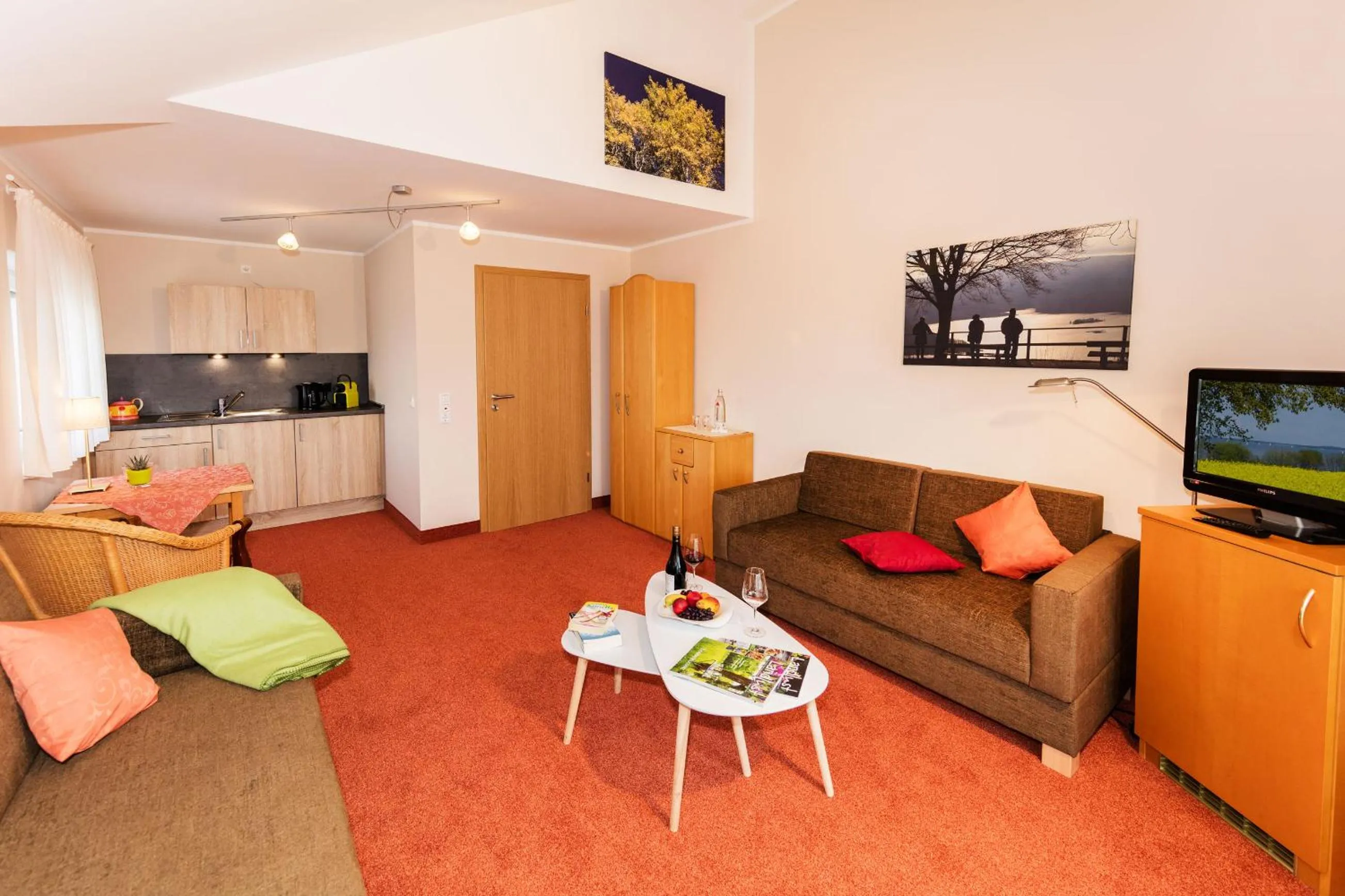 Living room in Hotel Haus Seeblick