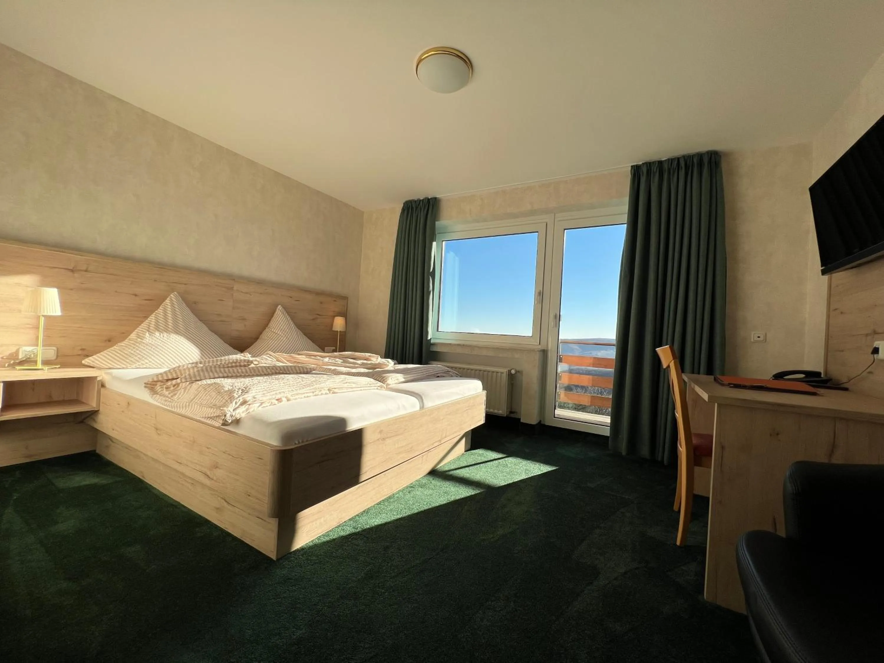 Photo of the whole room, Bed in Hotel Haus Seeblick