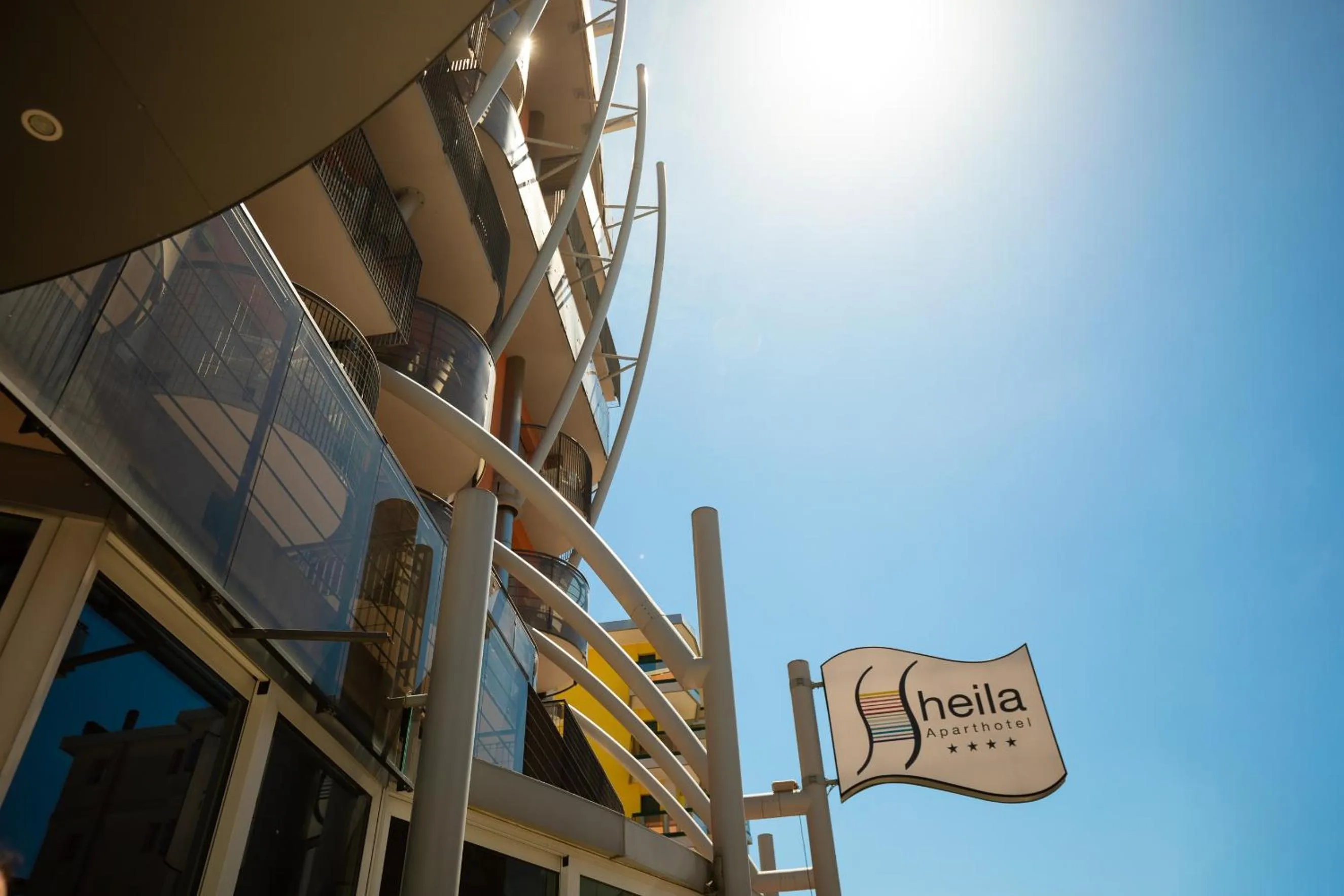 Property building in Hotel Sheila