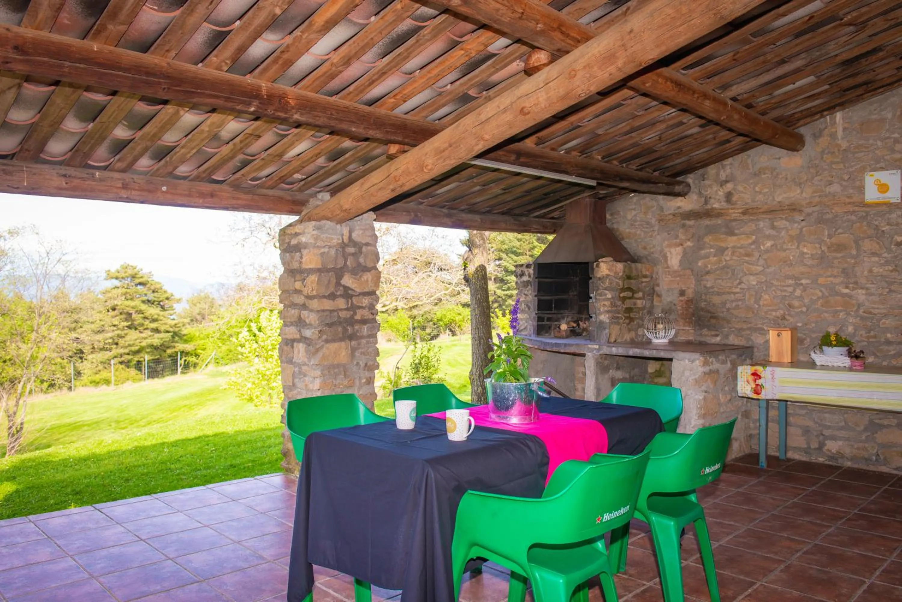 BBQ facilities in Complex Rural Can Caubet