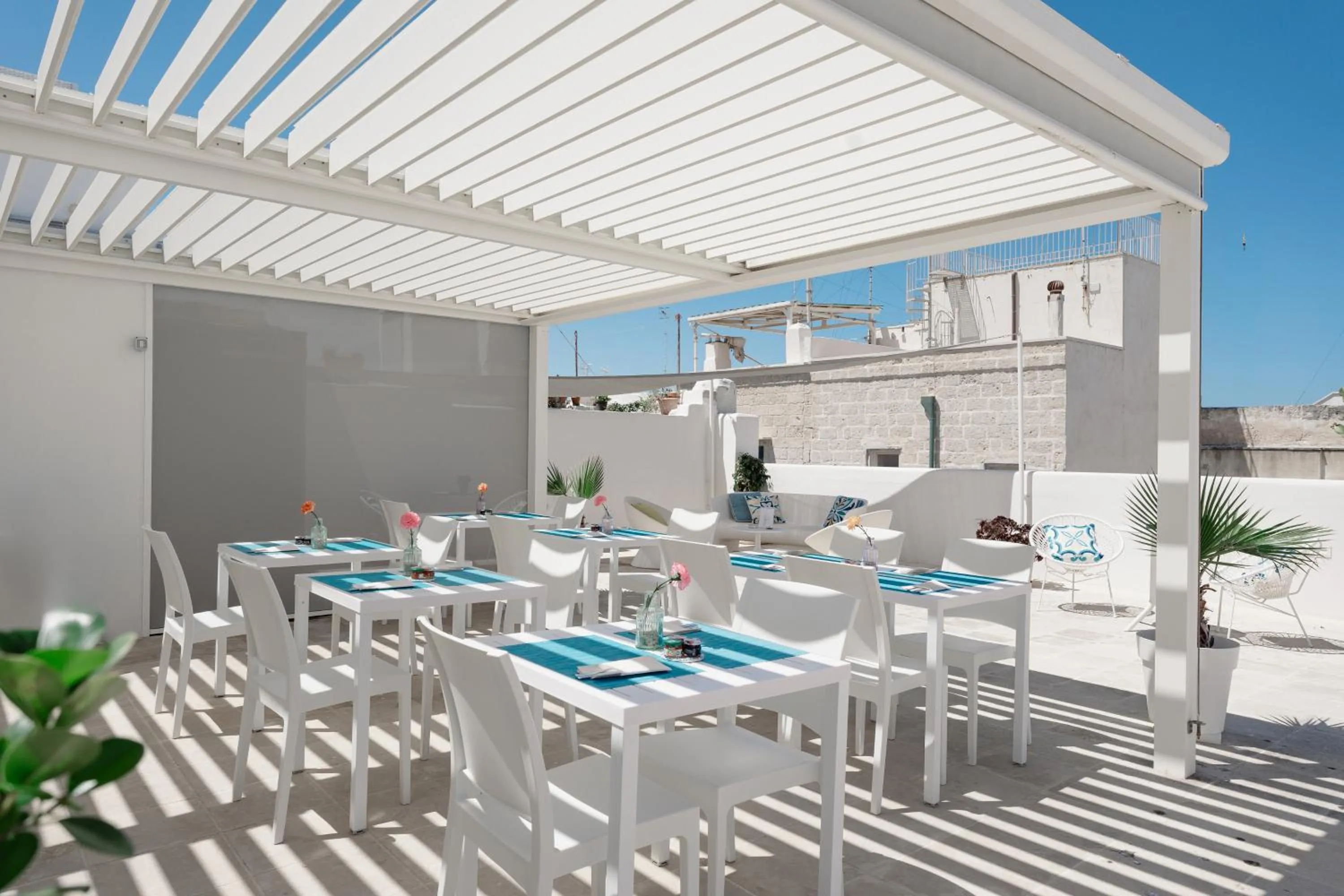 Patio in Donna Domenica Boutique Suites