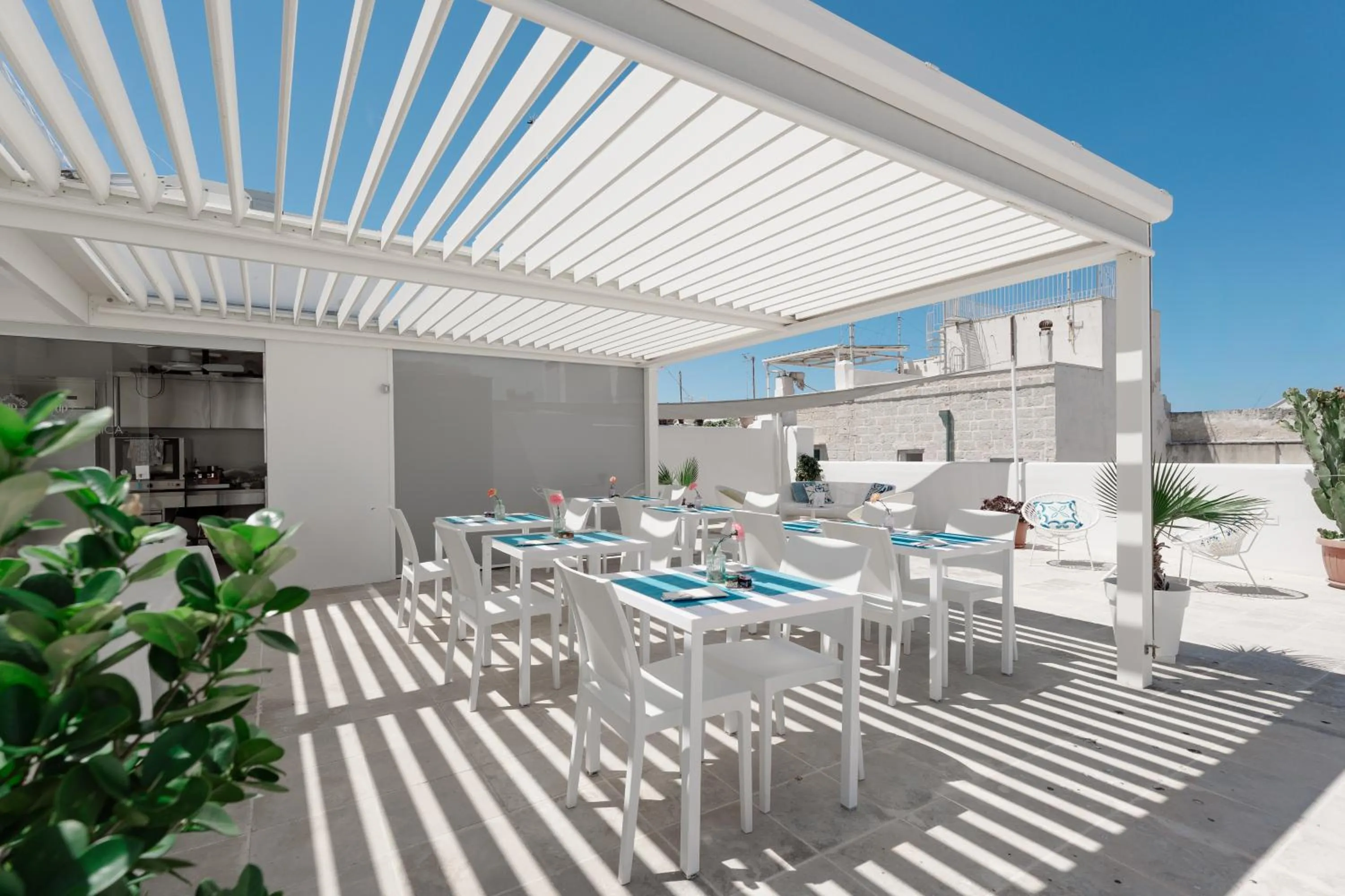 Patio in Donna Domenica Boutique Suites