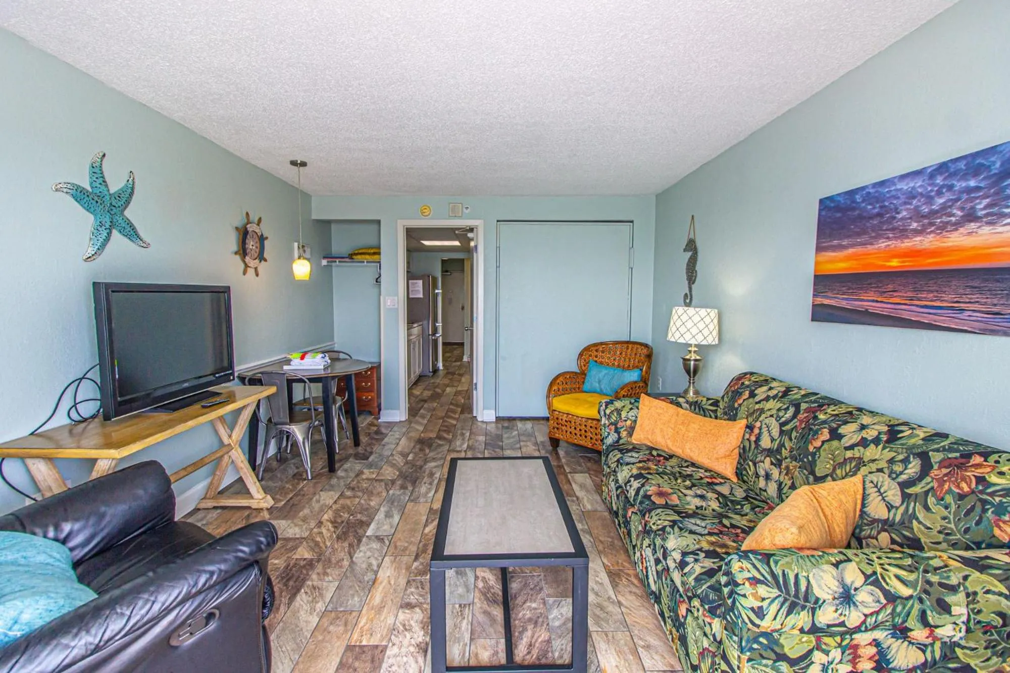 Living room in Boardwalk 1030