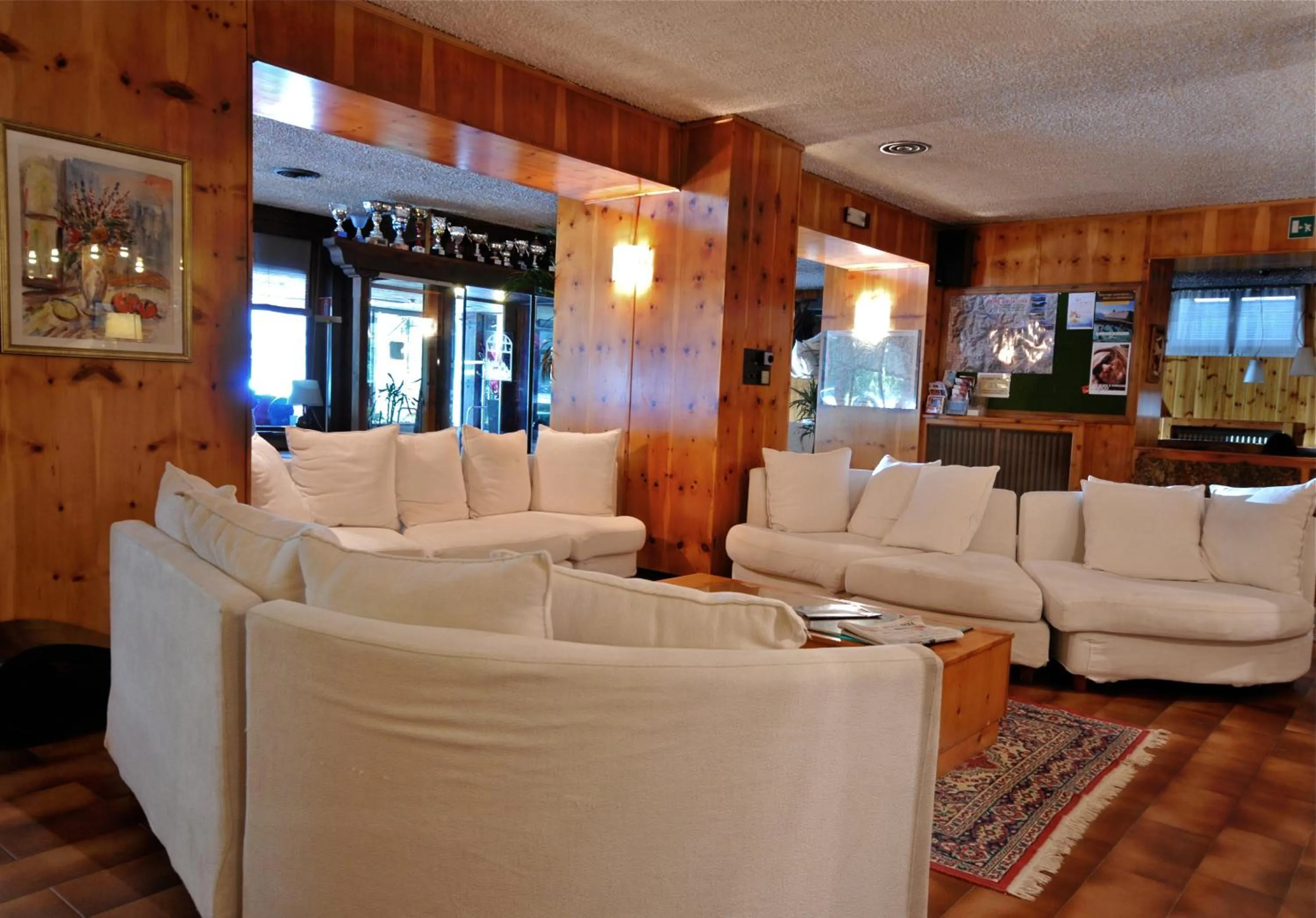 Communal lounge/ TV room in Hotel Nazionale