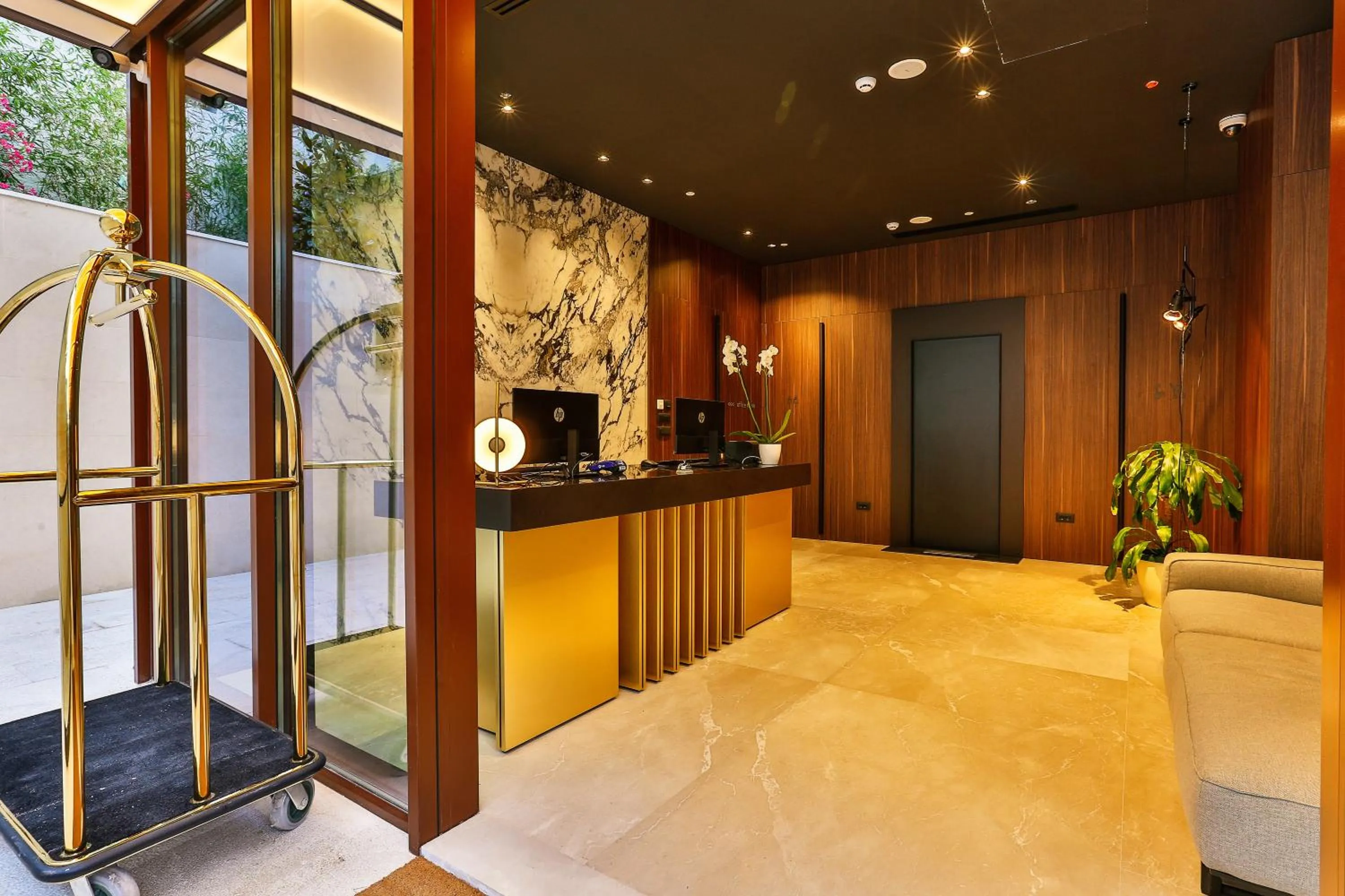 Lobby or reception in Hotel Kalos