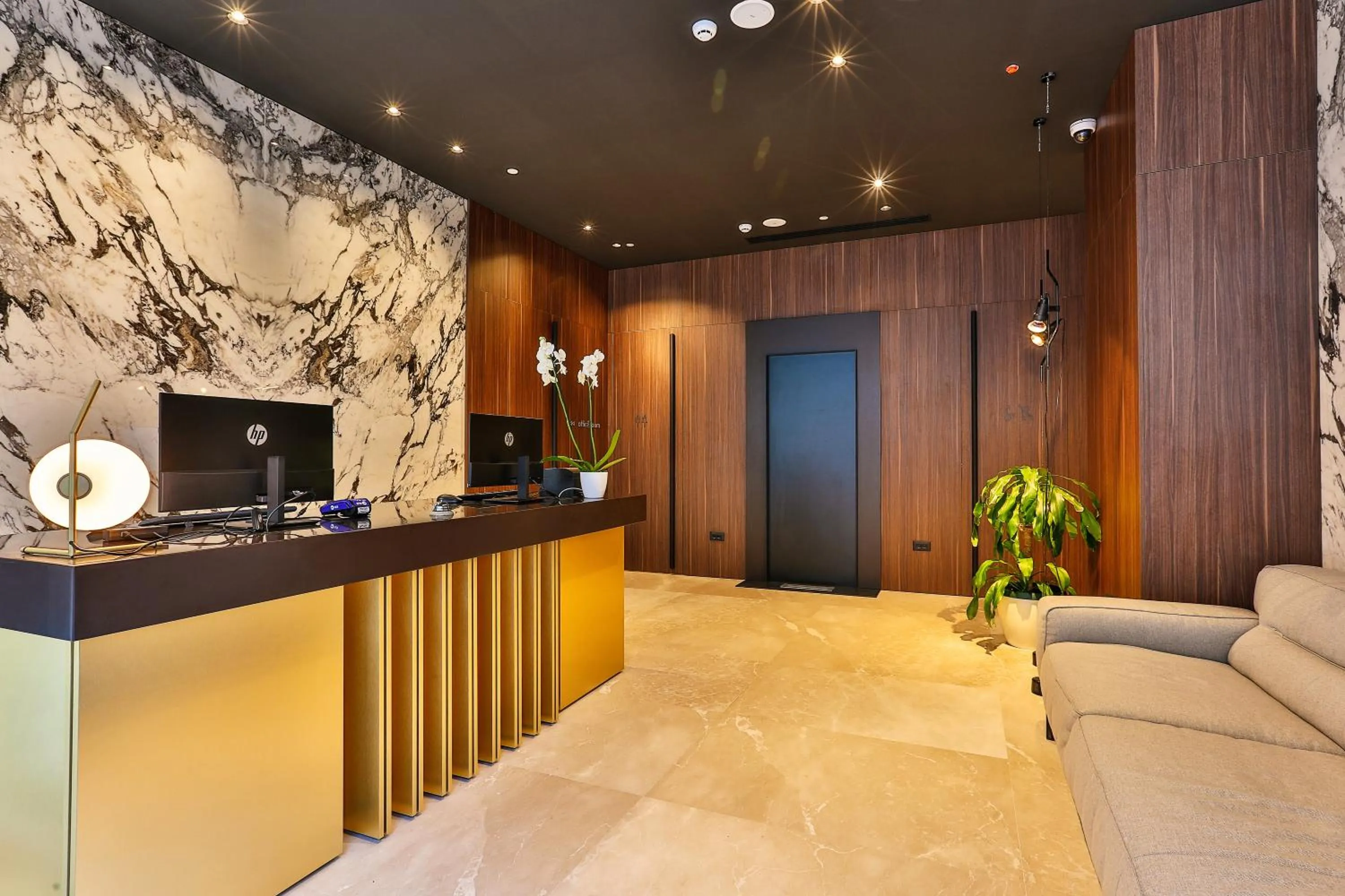 Lobby or reception in Hotel Kalos