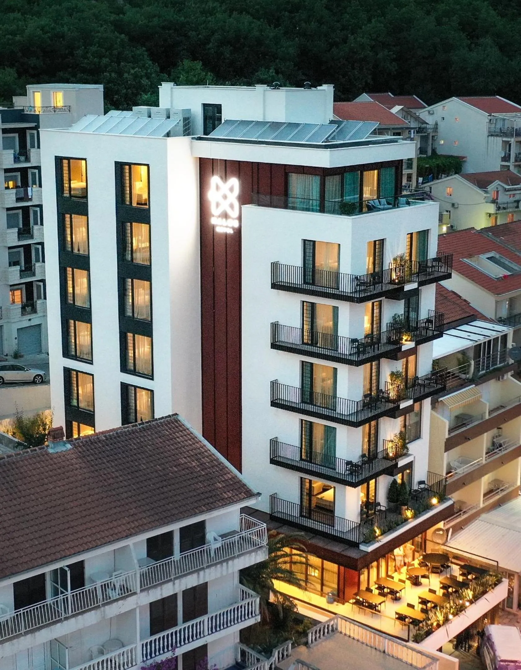 Property building in Hotel Kalos