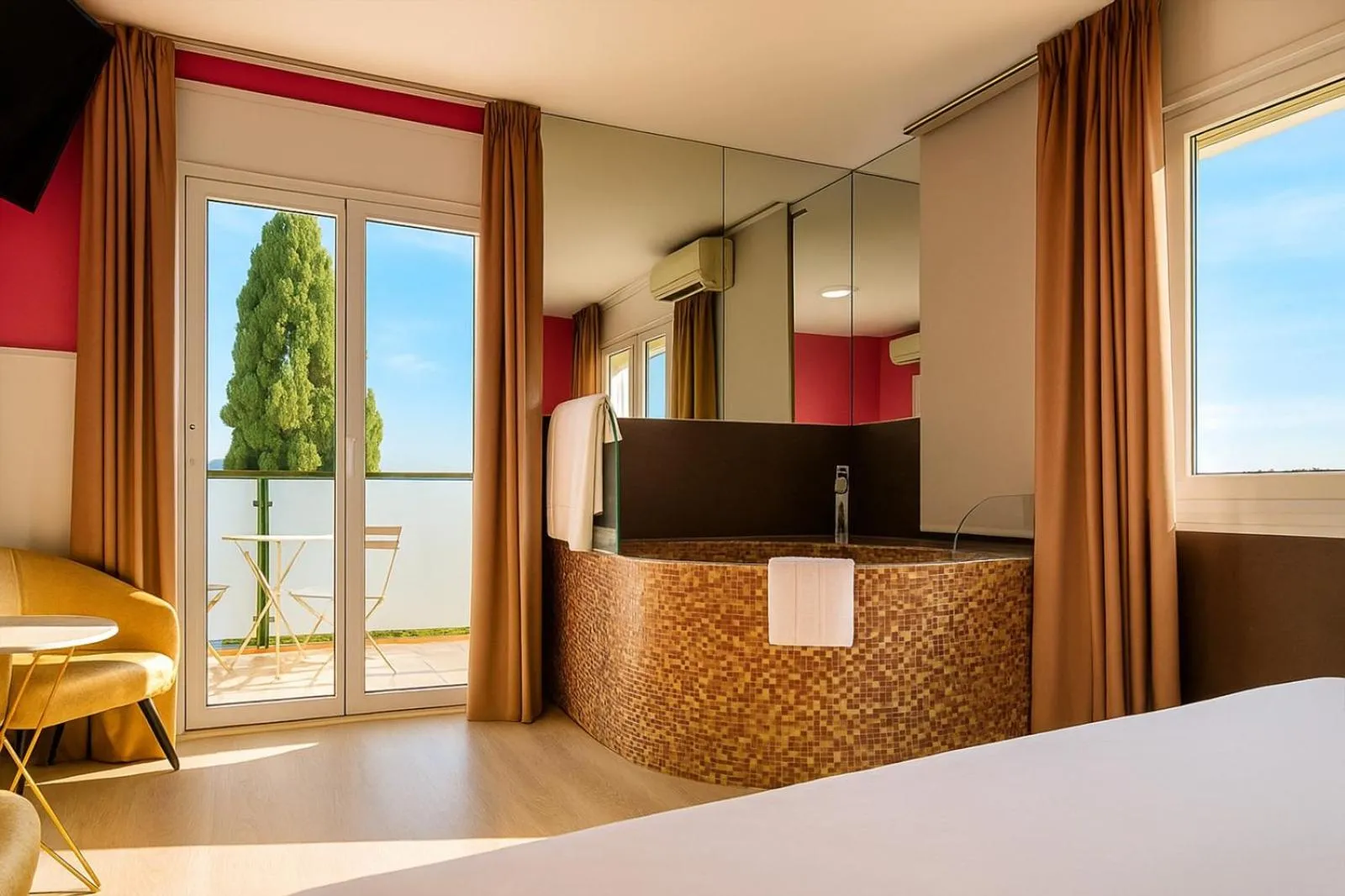 Bed in Hotel Consentido