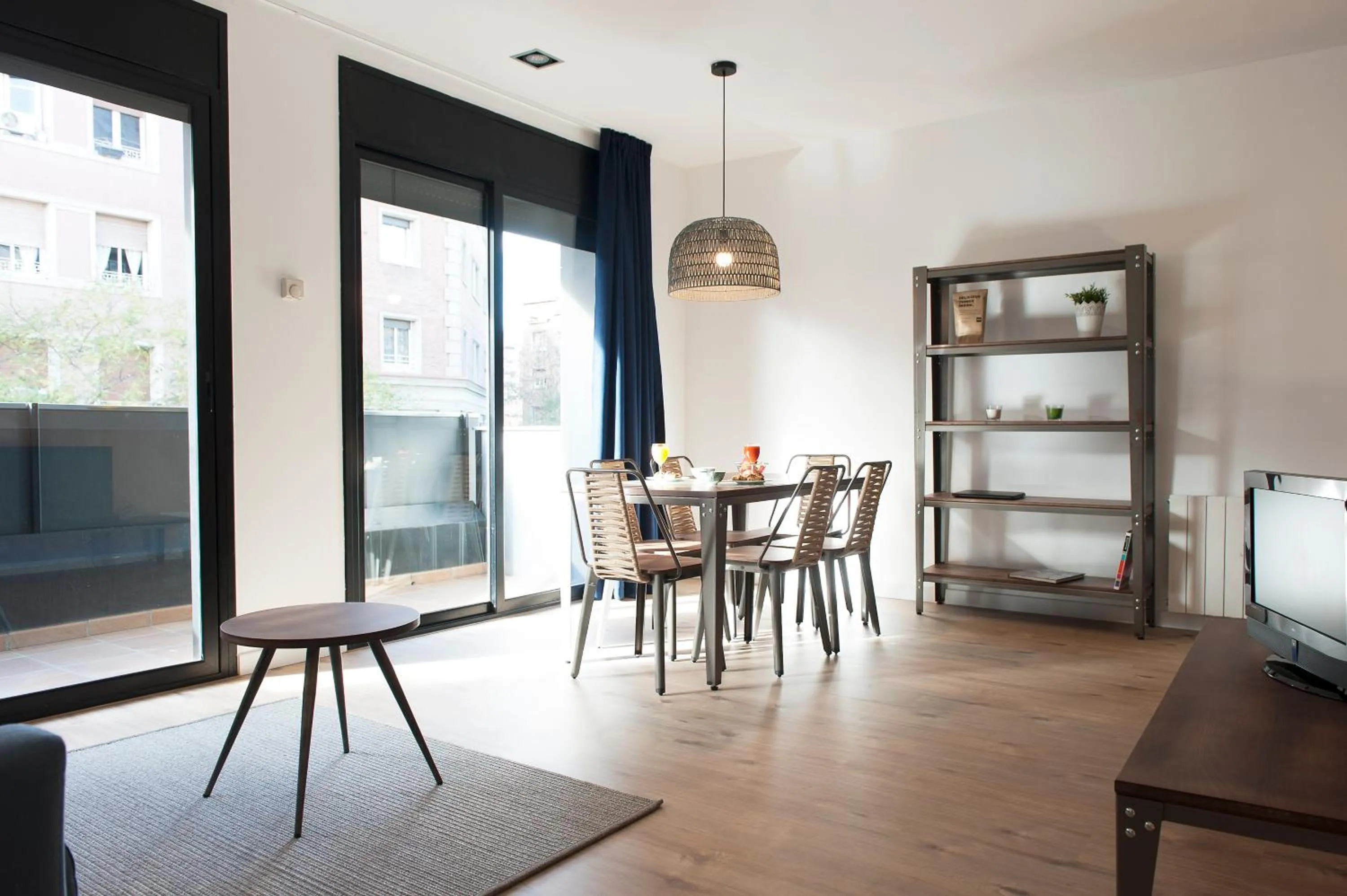 Living room in MH Apartments Sant Pau