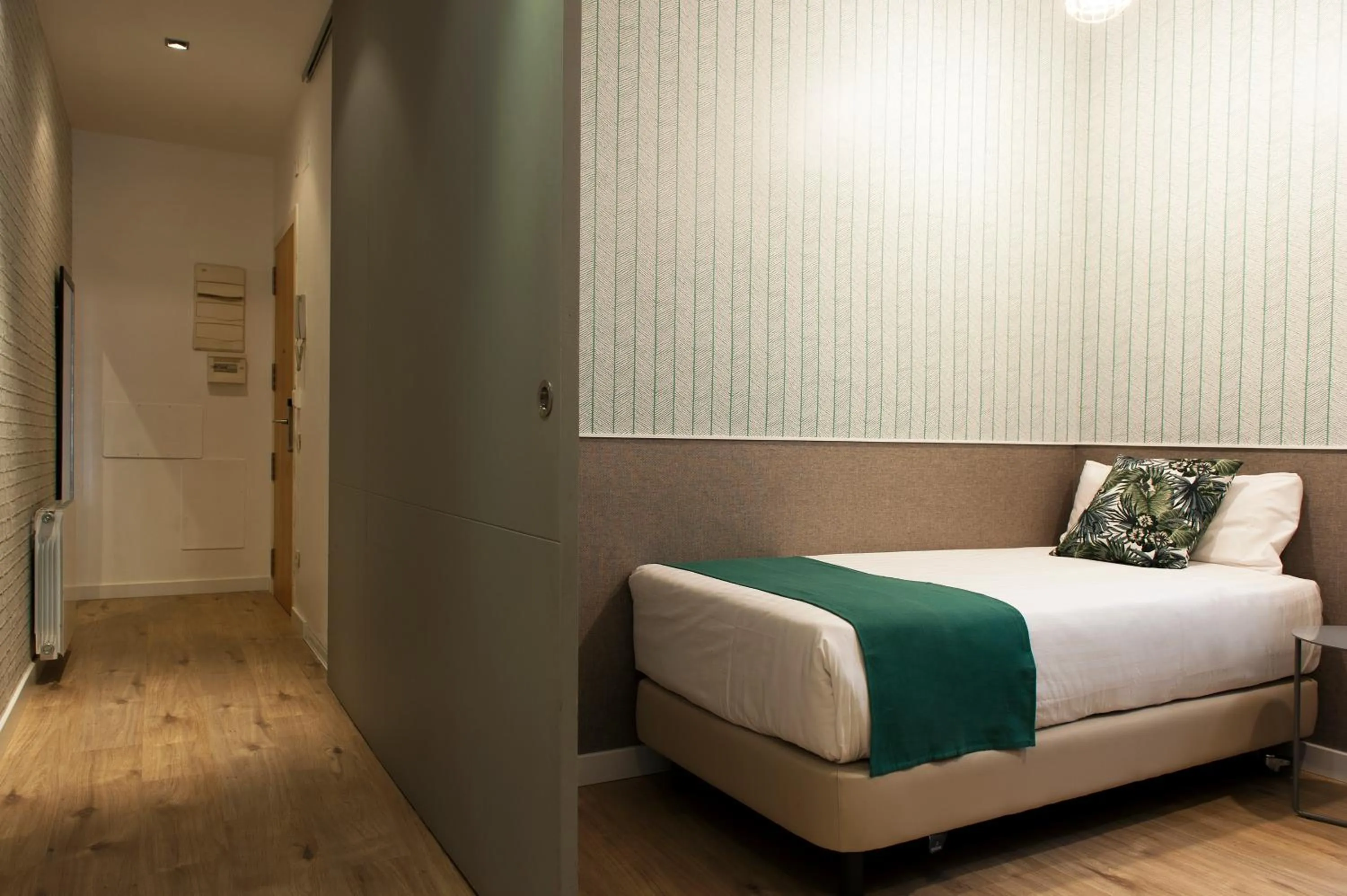 Bedroom, Bed in MH Apartments Sant Pau