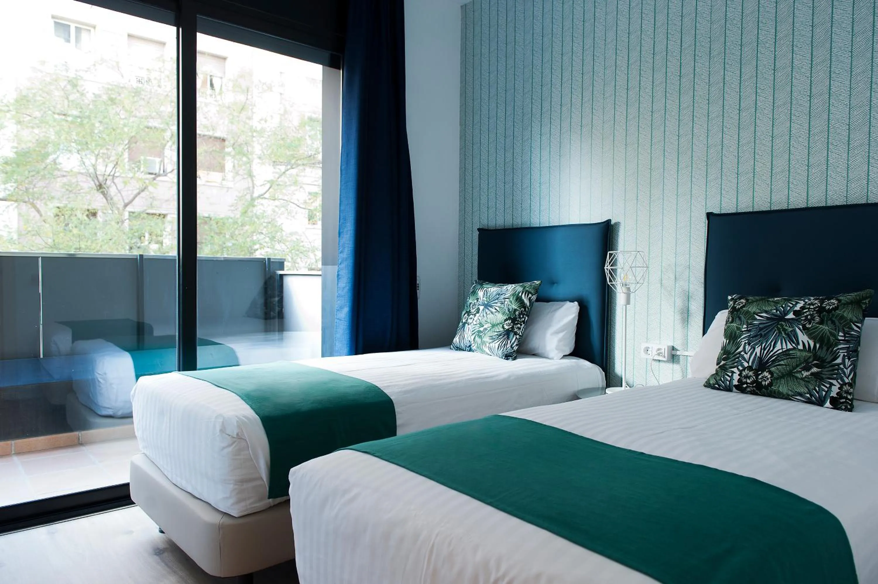 Bedroom, Bed in MH Apartments Sant Pau