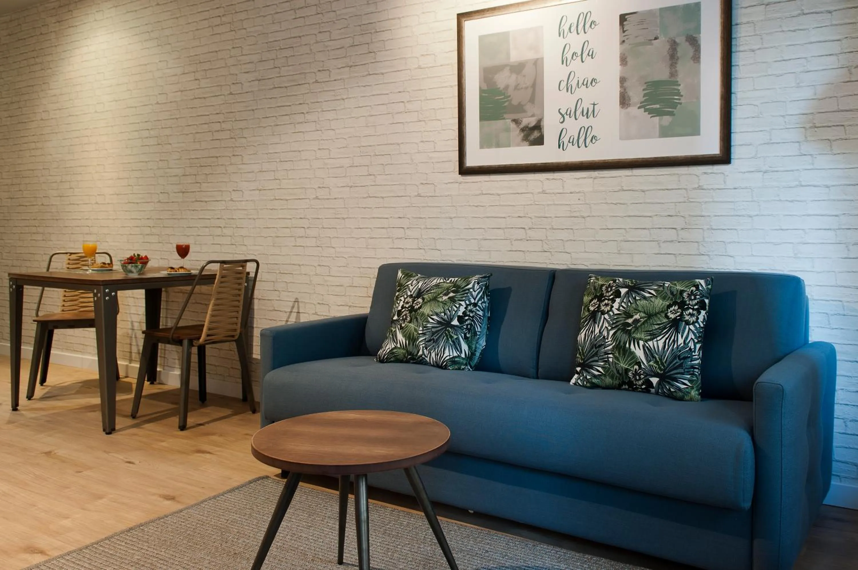 Living room in MH Apartments Sant Pau