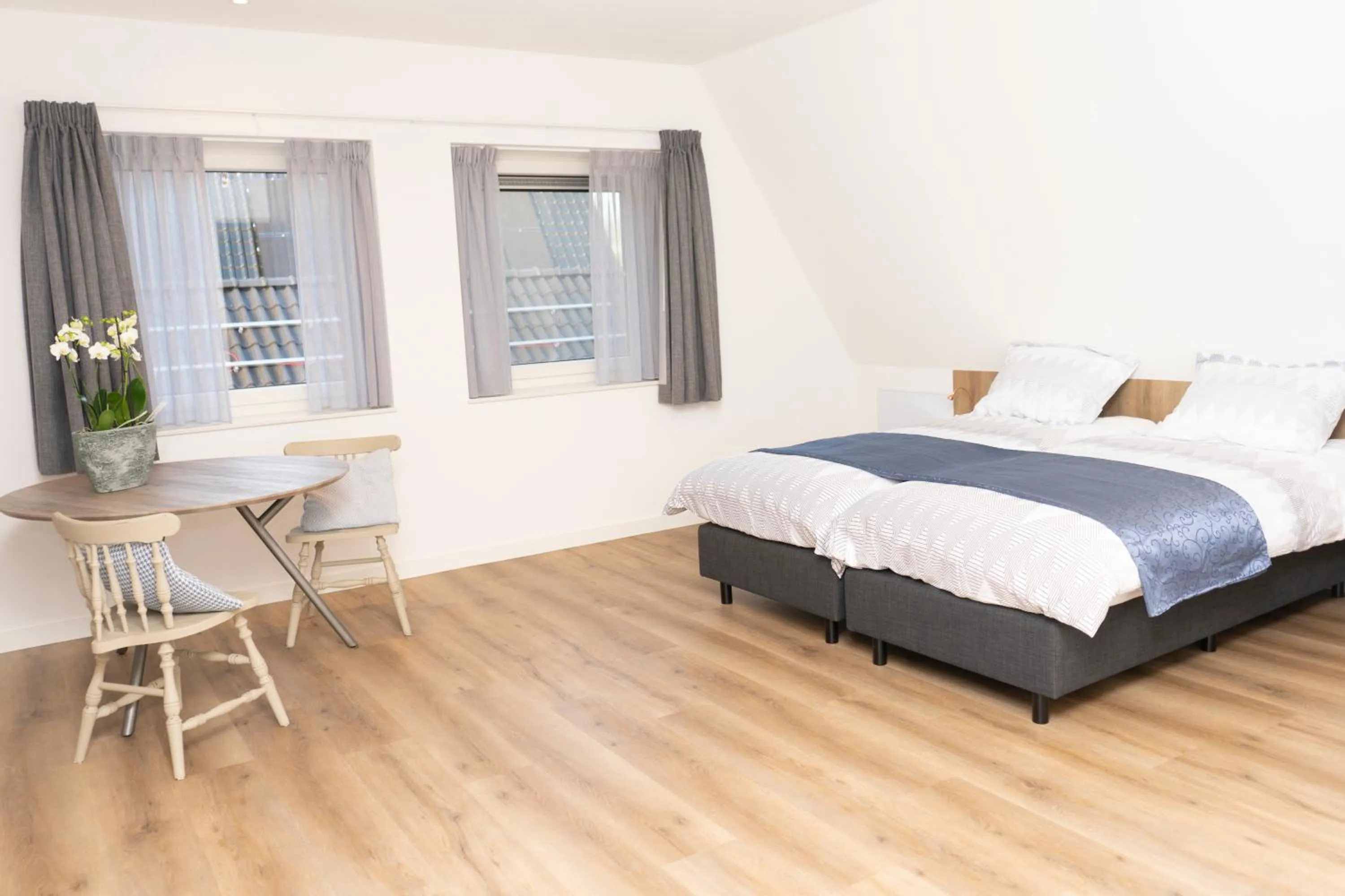 Bed in Logement Gieten