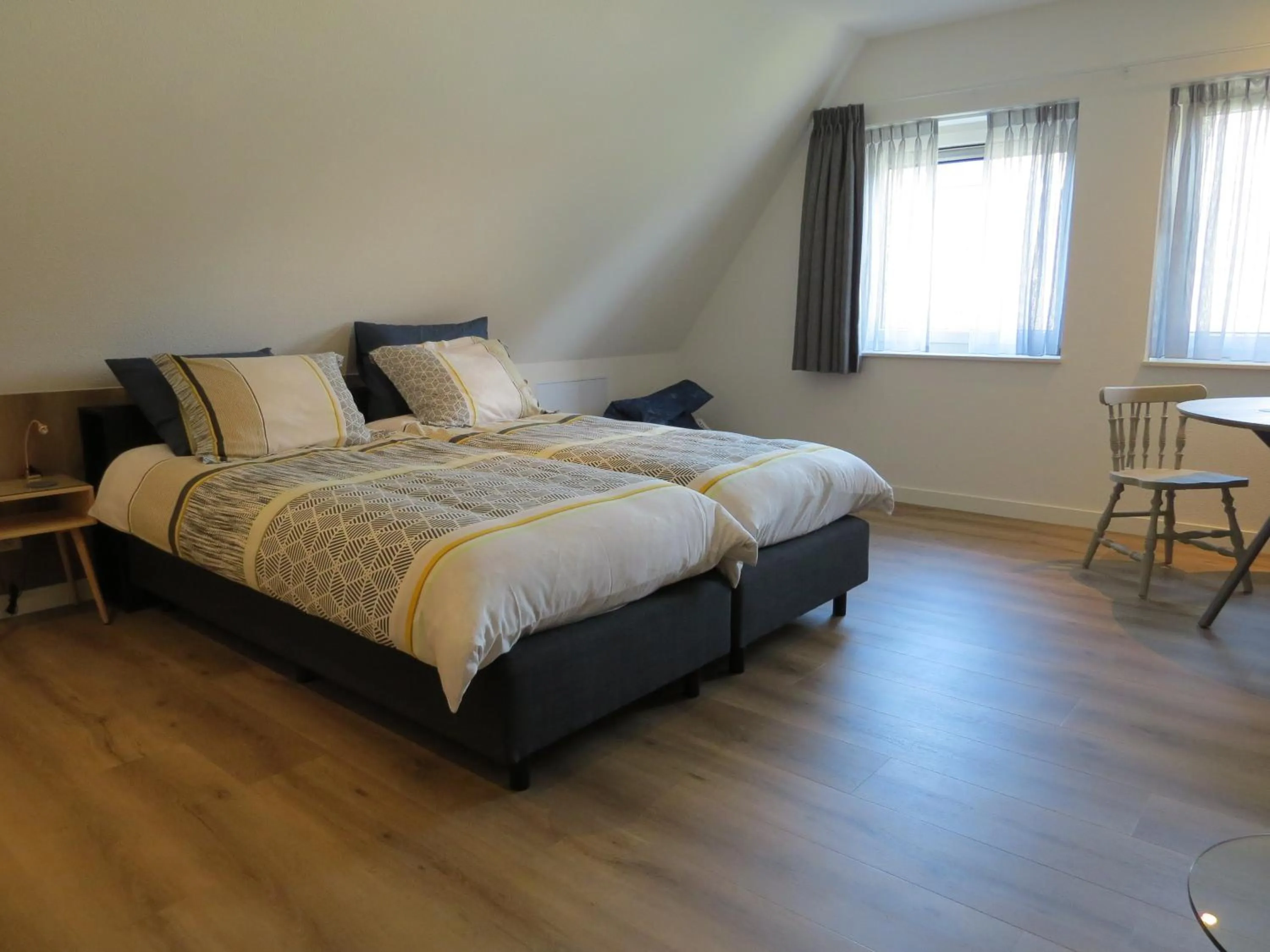 Bed in Logement Gieten