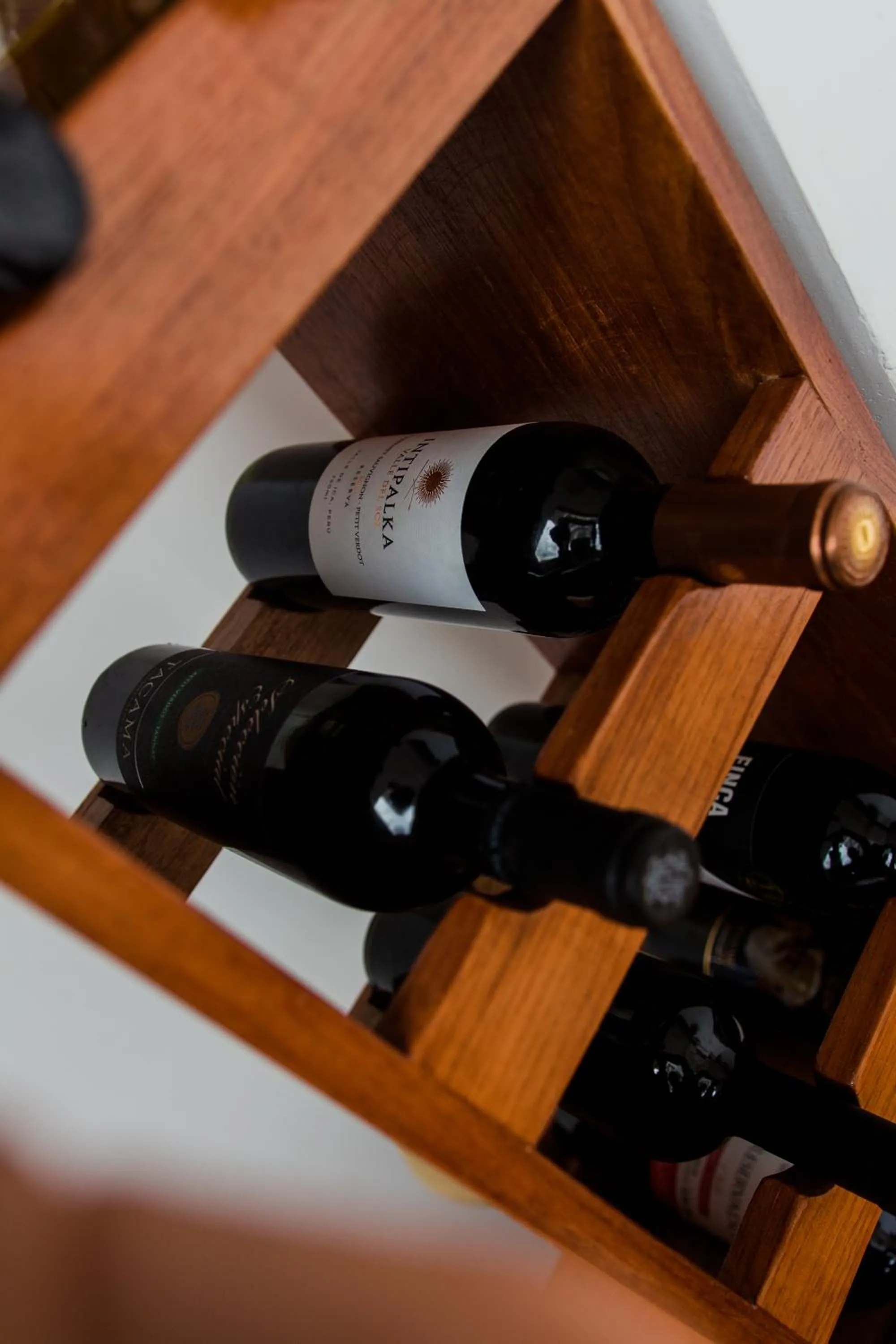 Alcoholic drinks in Posada del Angel Hotel