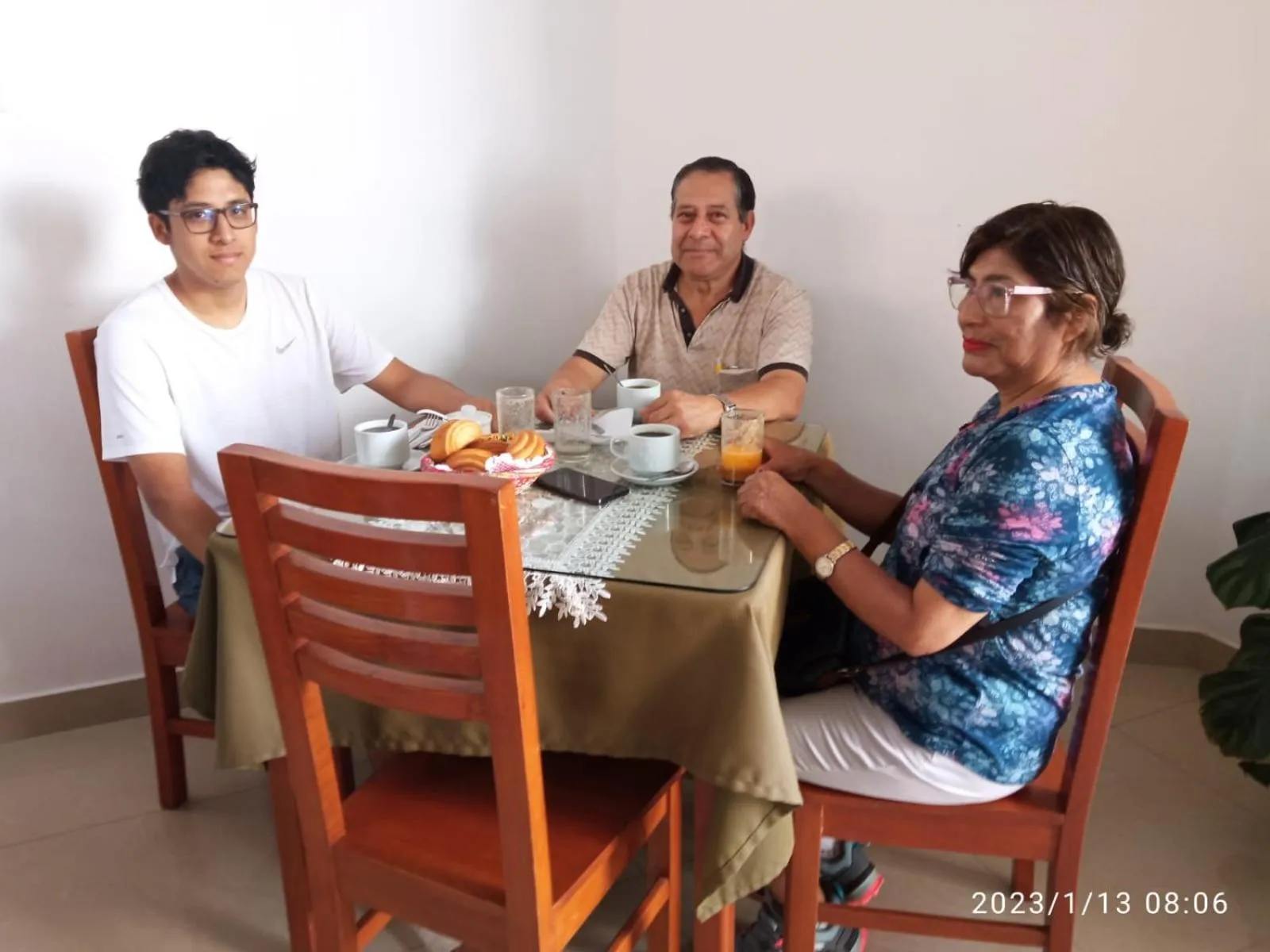 Breakfast in Posada del Angel Hotel