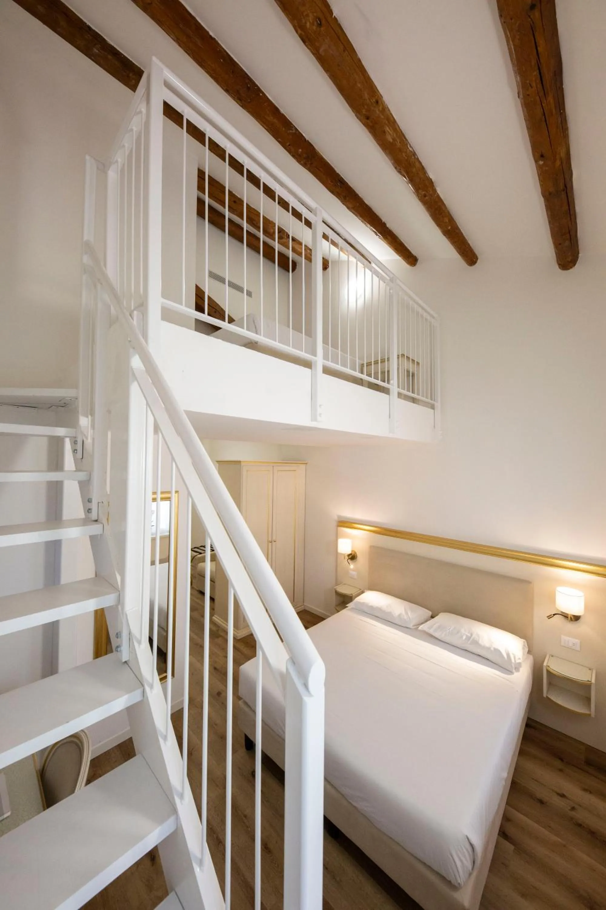 Bed in Hotel Ai Dogi