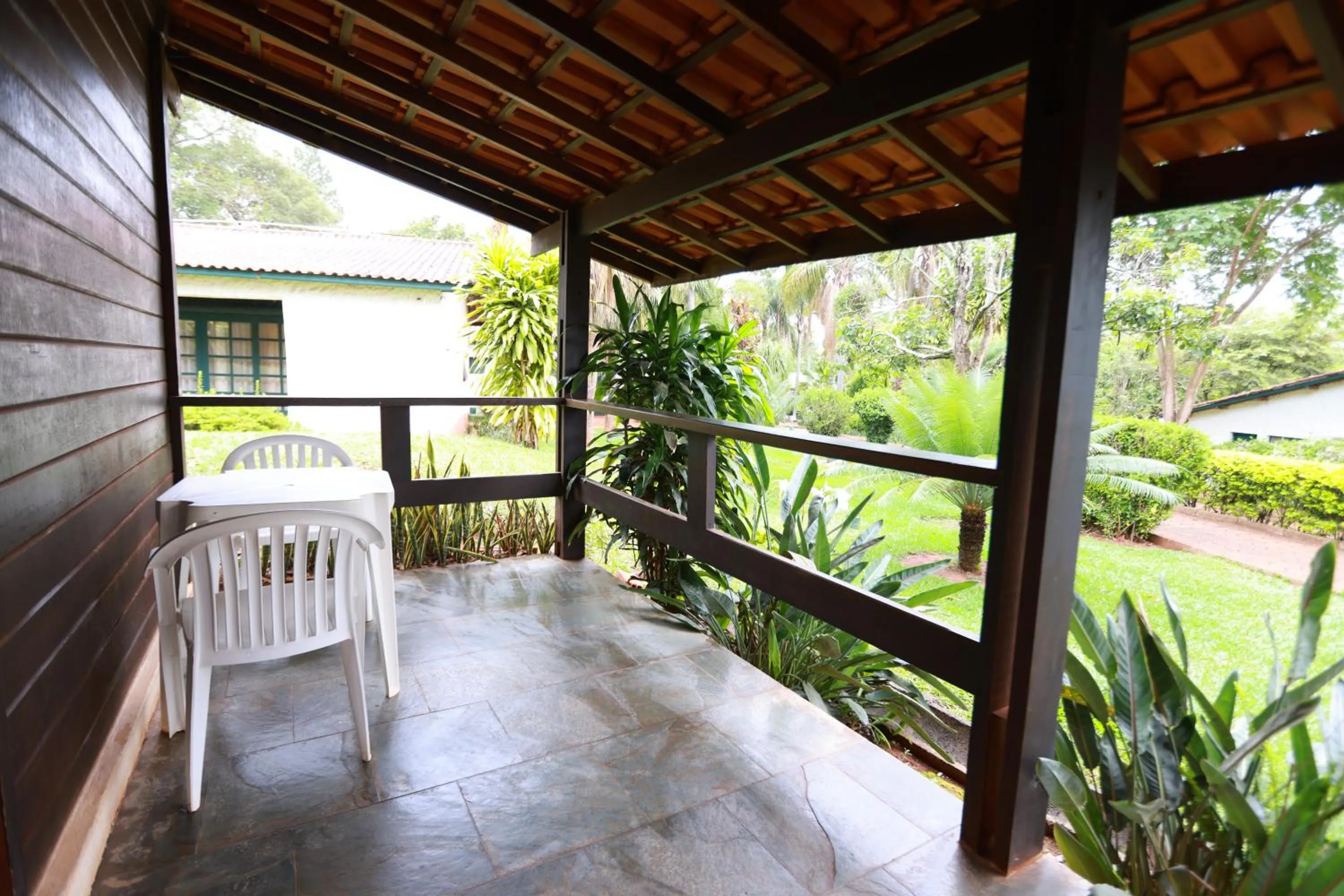 Patio in Hotel Berro D`Agua Eco Resort