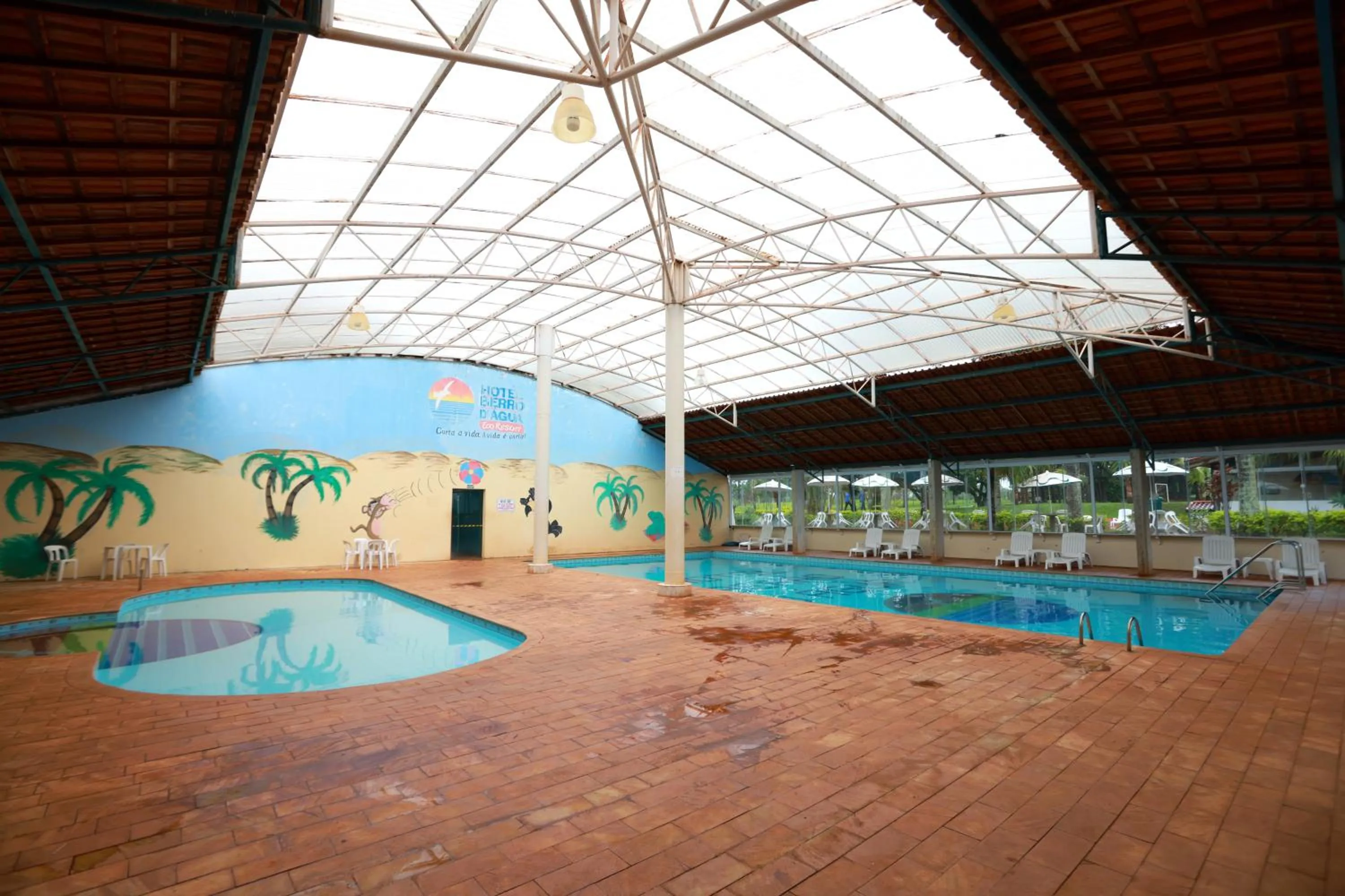 Pool view in Hotel Berro D`Agua Eco Resort