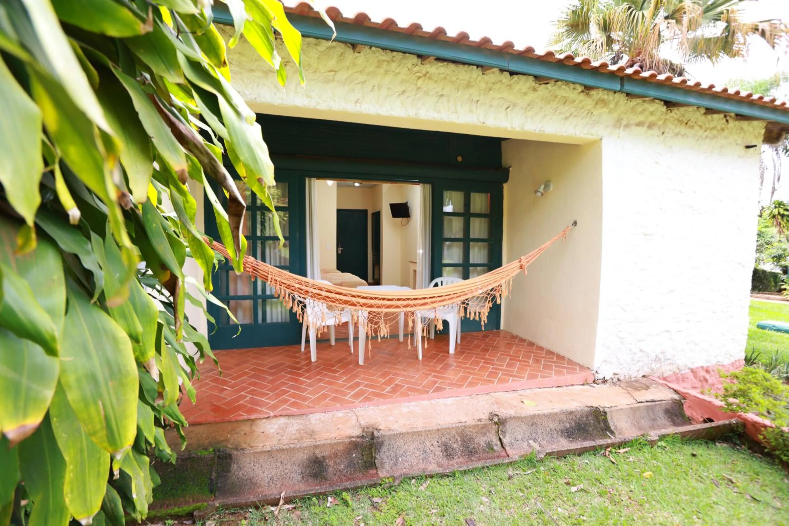 Patio in Hotel Berro D`Agua Eco Resort