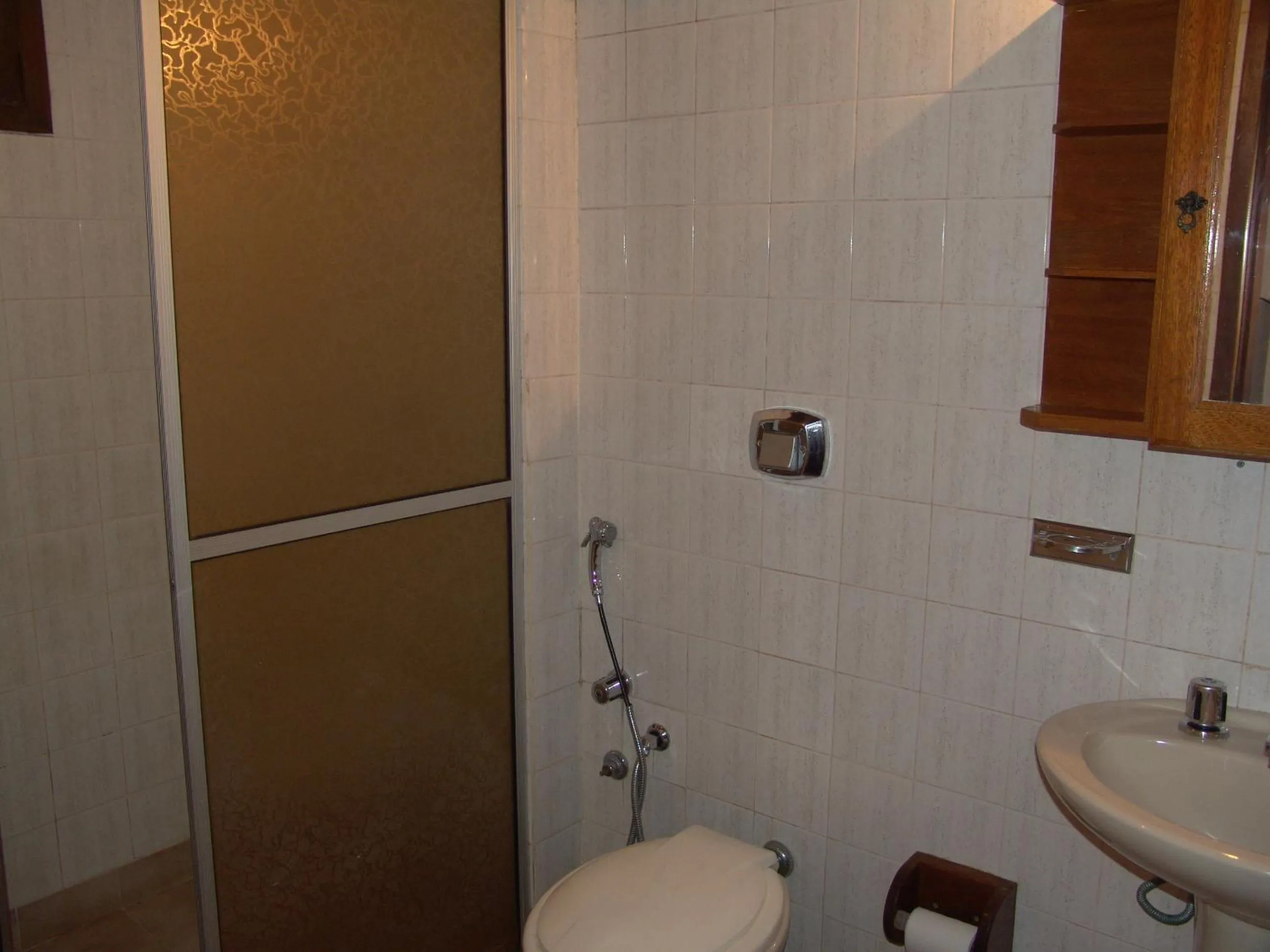 Shower in La Alhambra Apart Hotel