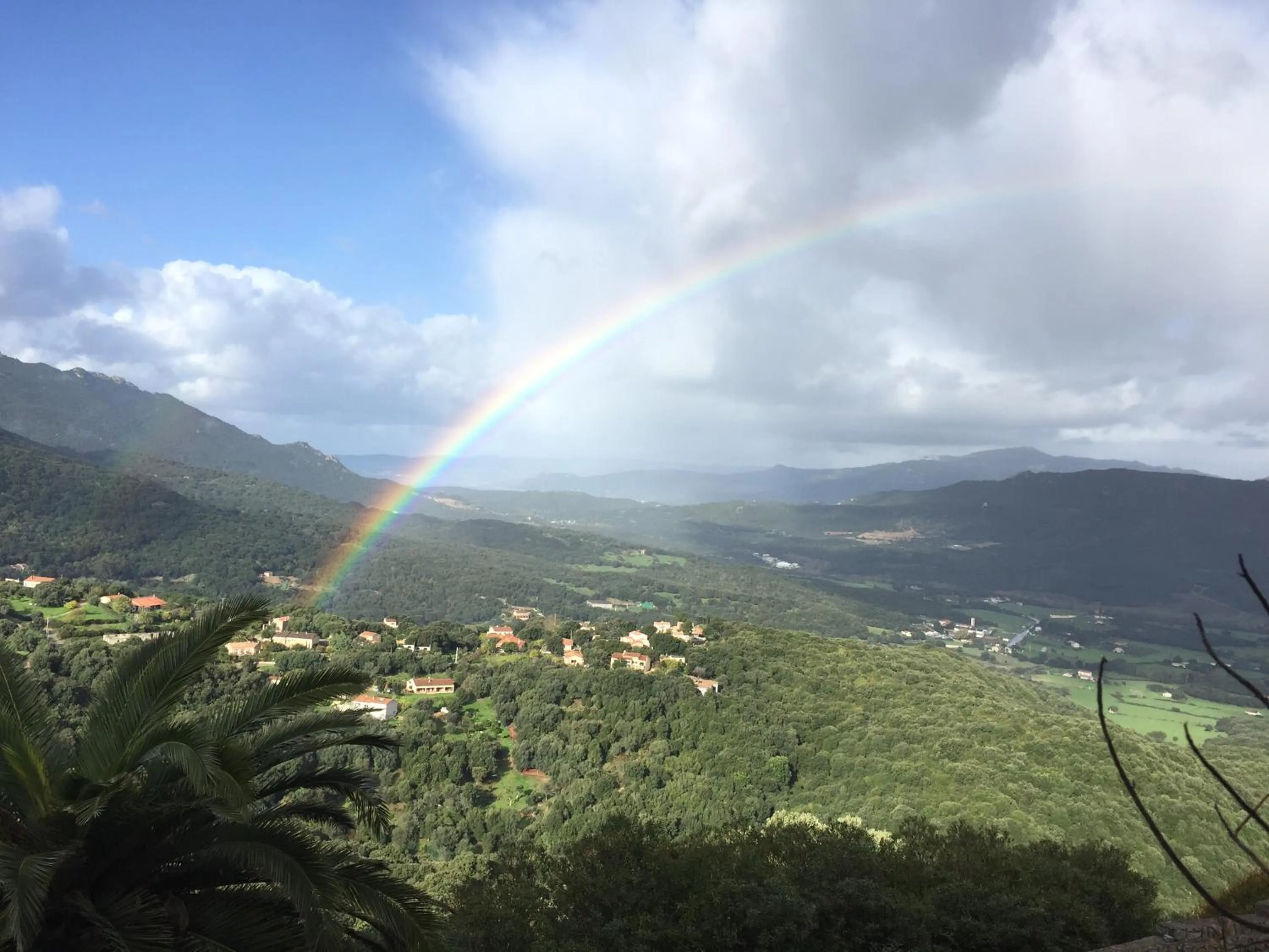 Mountain view in Hotel Des Roches