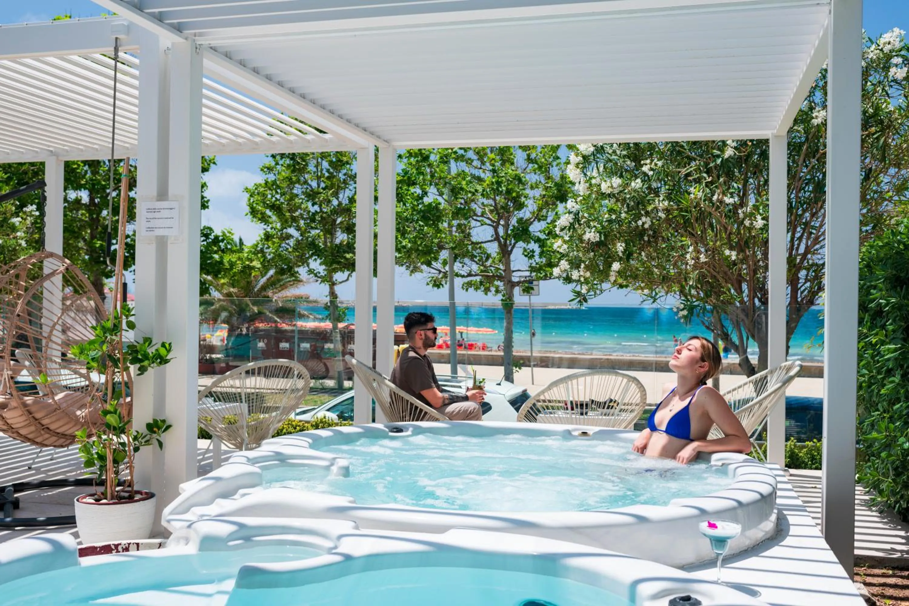 Patio in Hotel Florida