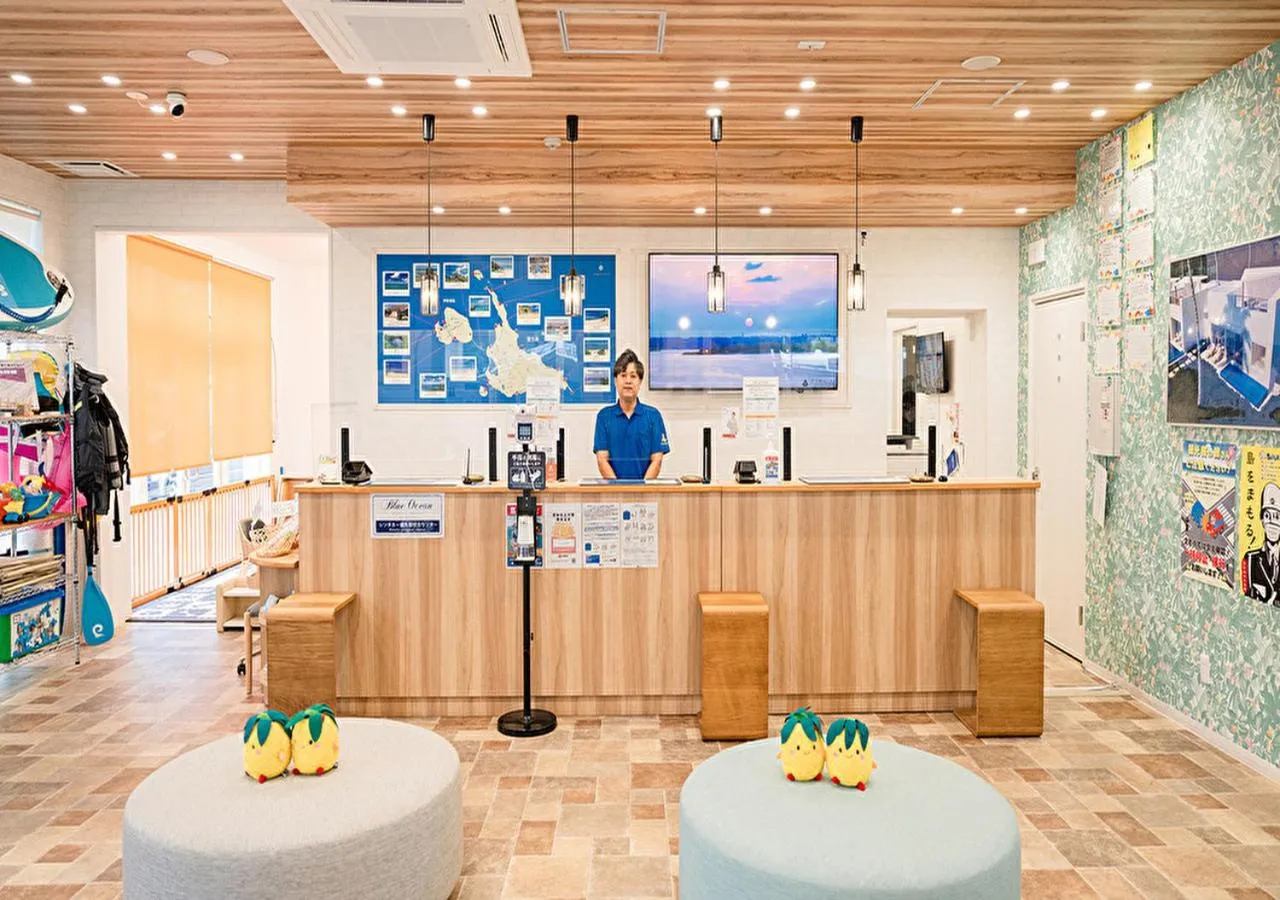 Lobby or reception in Miyakojima White House Annex