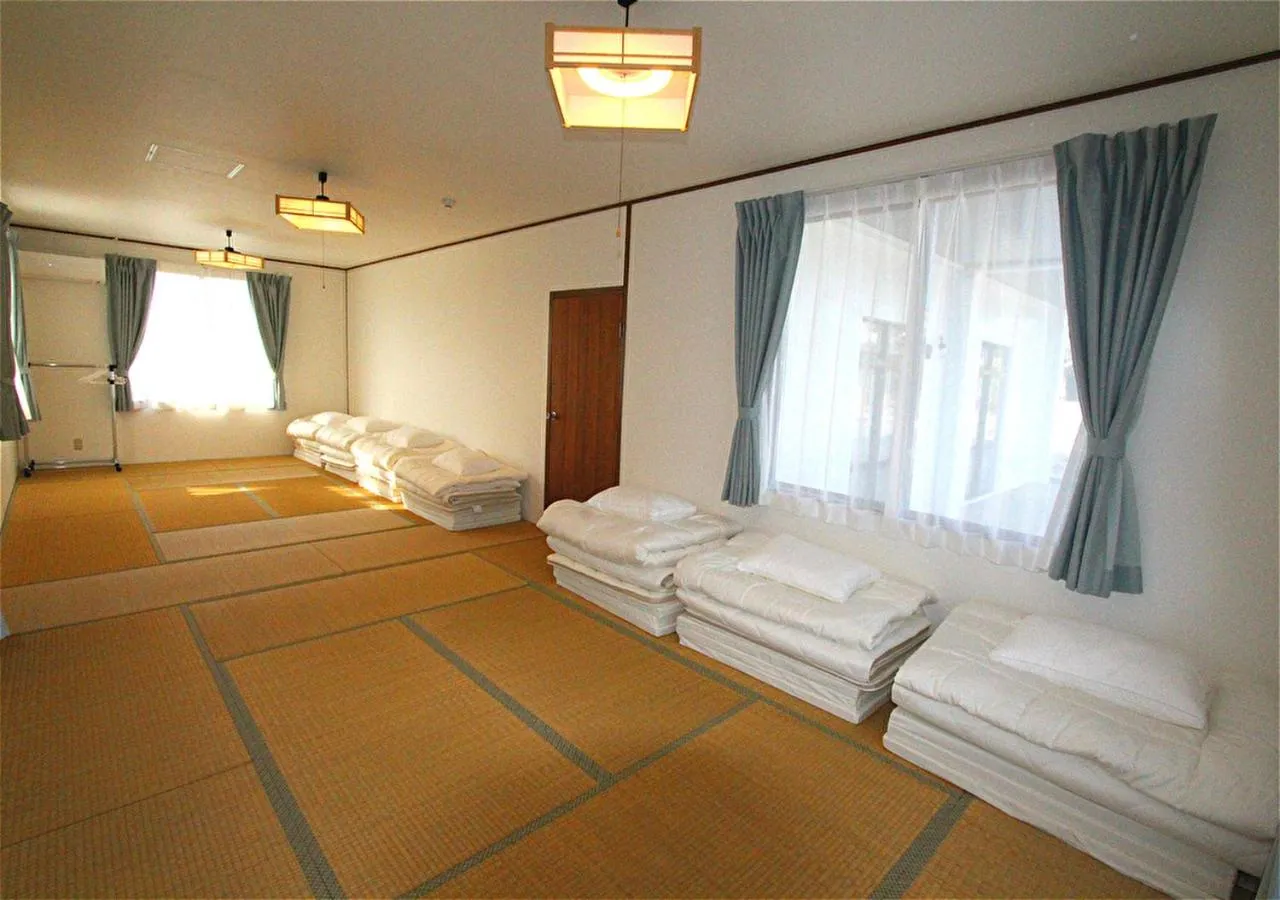 Bed in Miyakojima White House Annex
