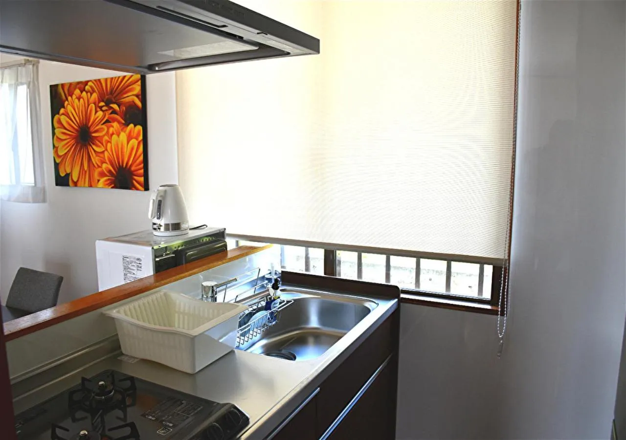 Kitchen or kitchenette in Miyakojima White House Annex