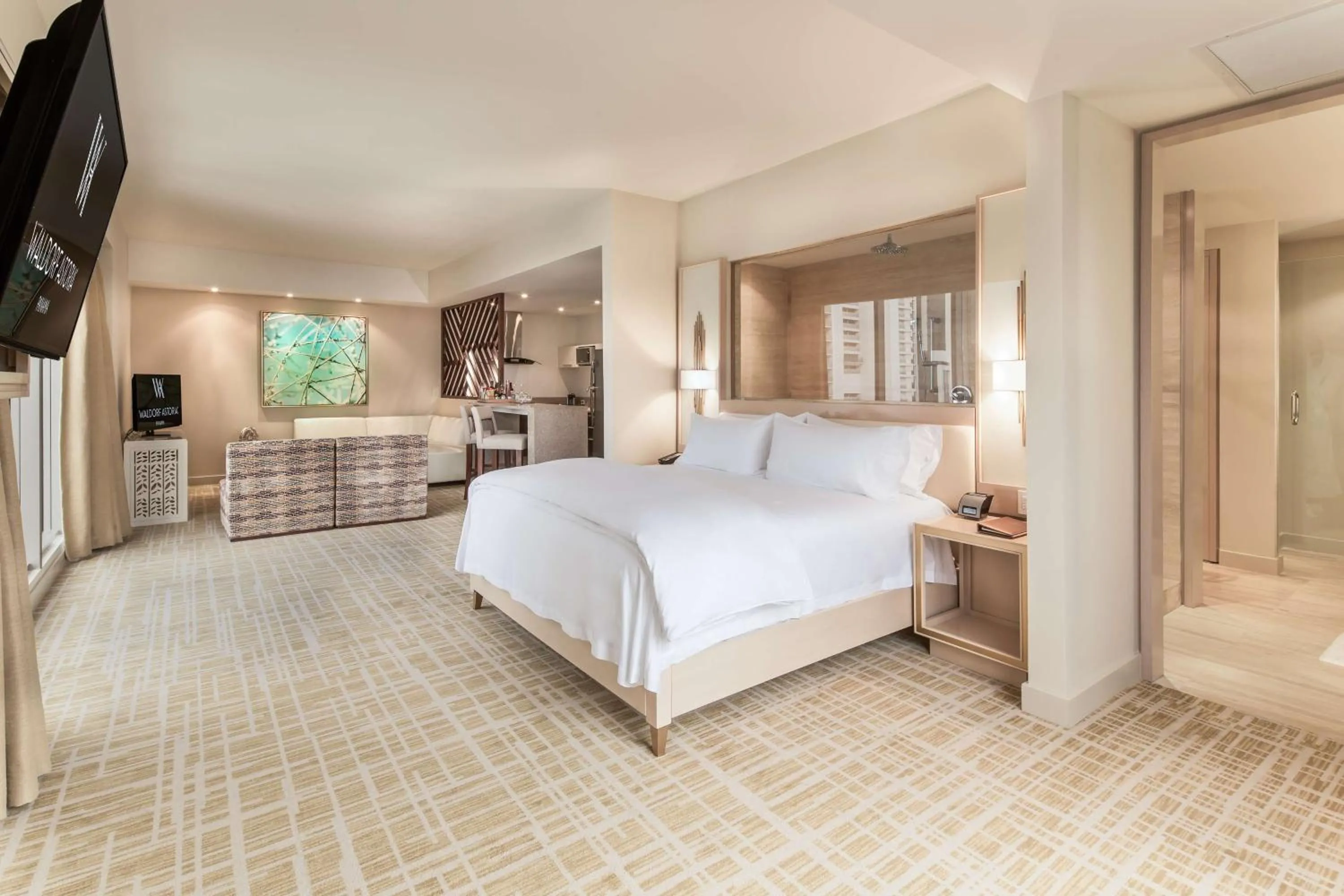 Bed in Waldorf Astoria Panama