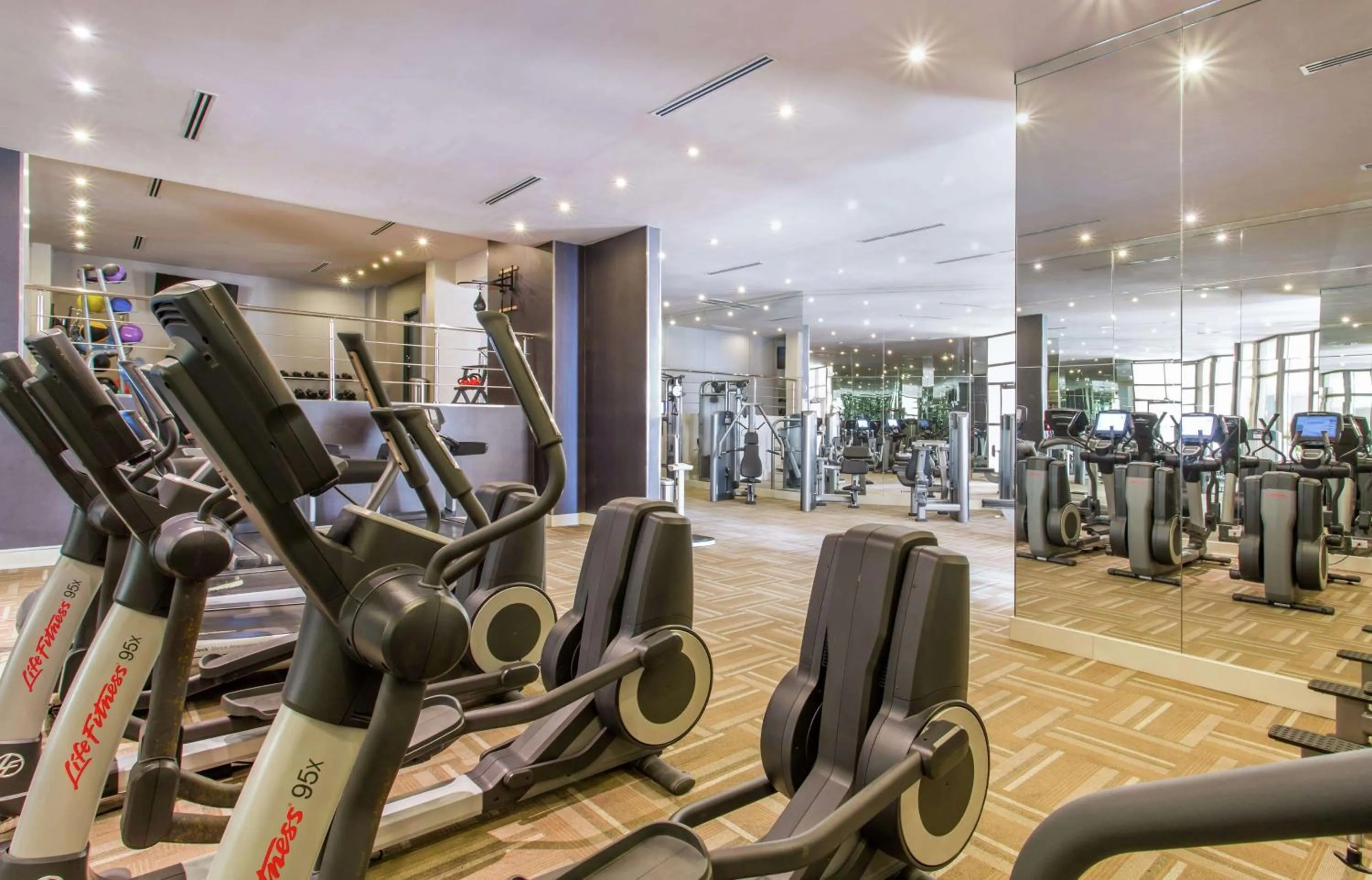 Fitness centre/facilities in Waldorf Astoria Panama