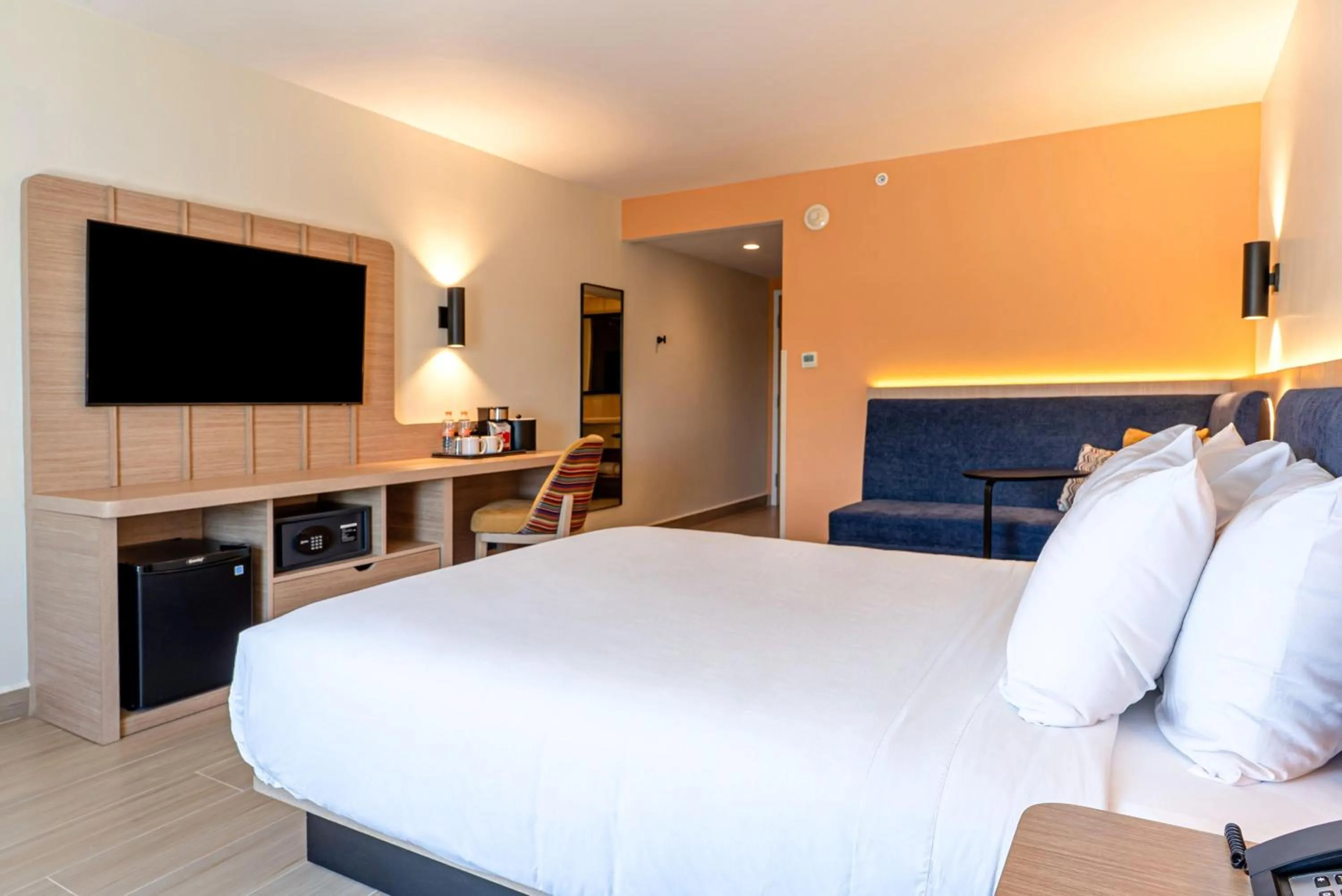 Bed in Hampton Inn Torreon Airport-Galerias