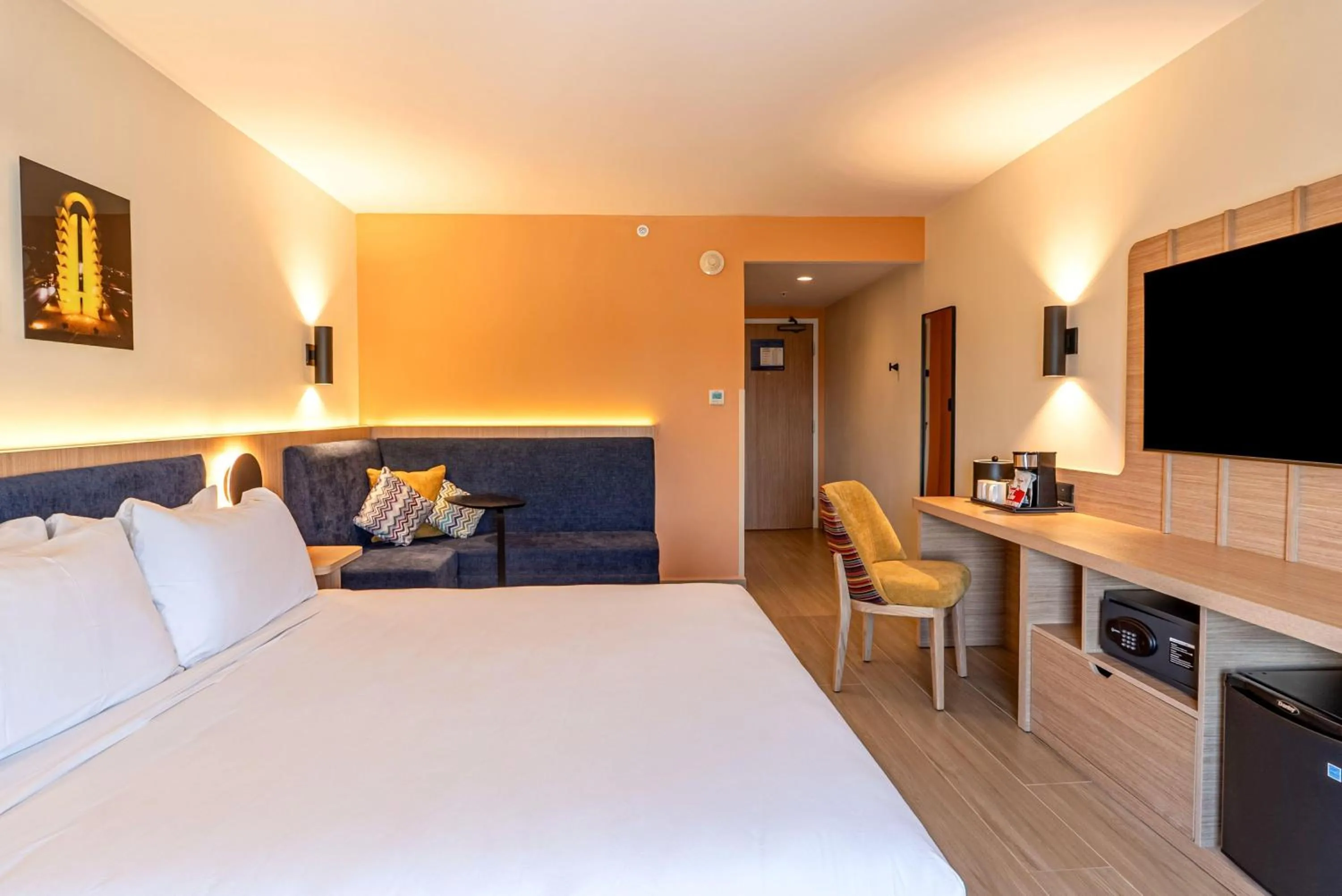 Bed in Hampton Inn Torreon Airport-Galerias