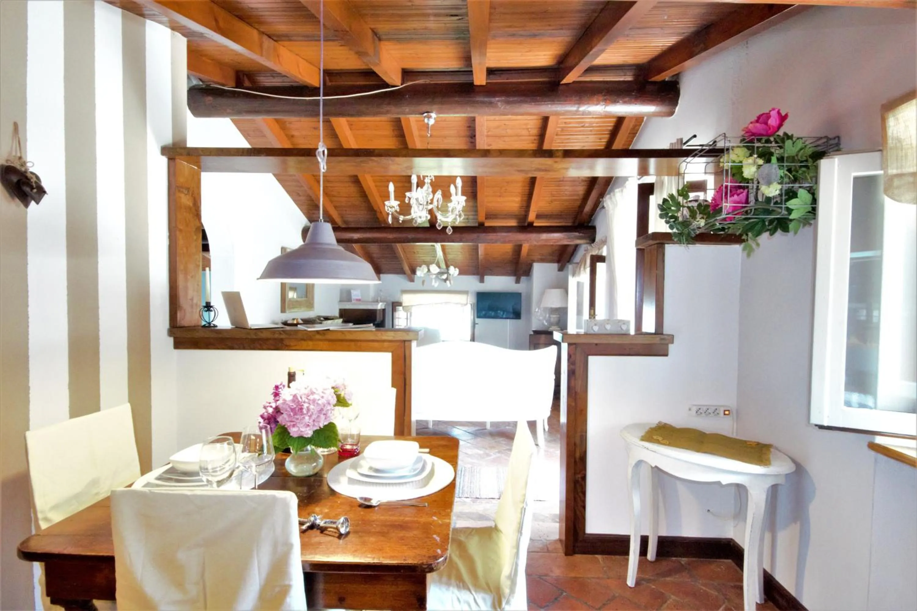 Dining area in L'antico Borgo