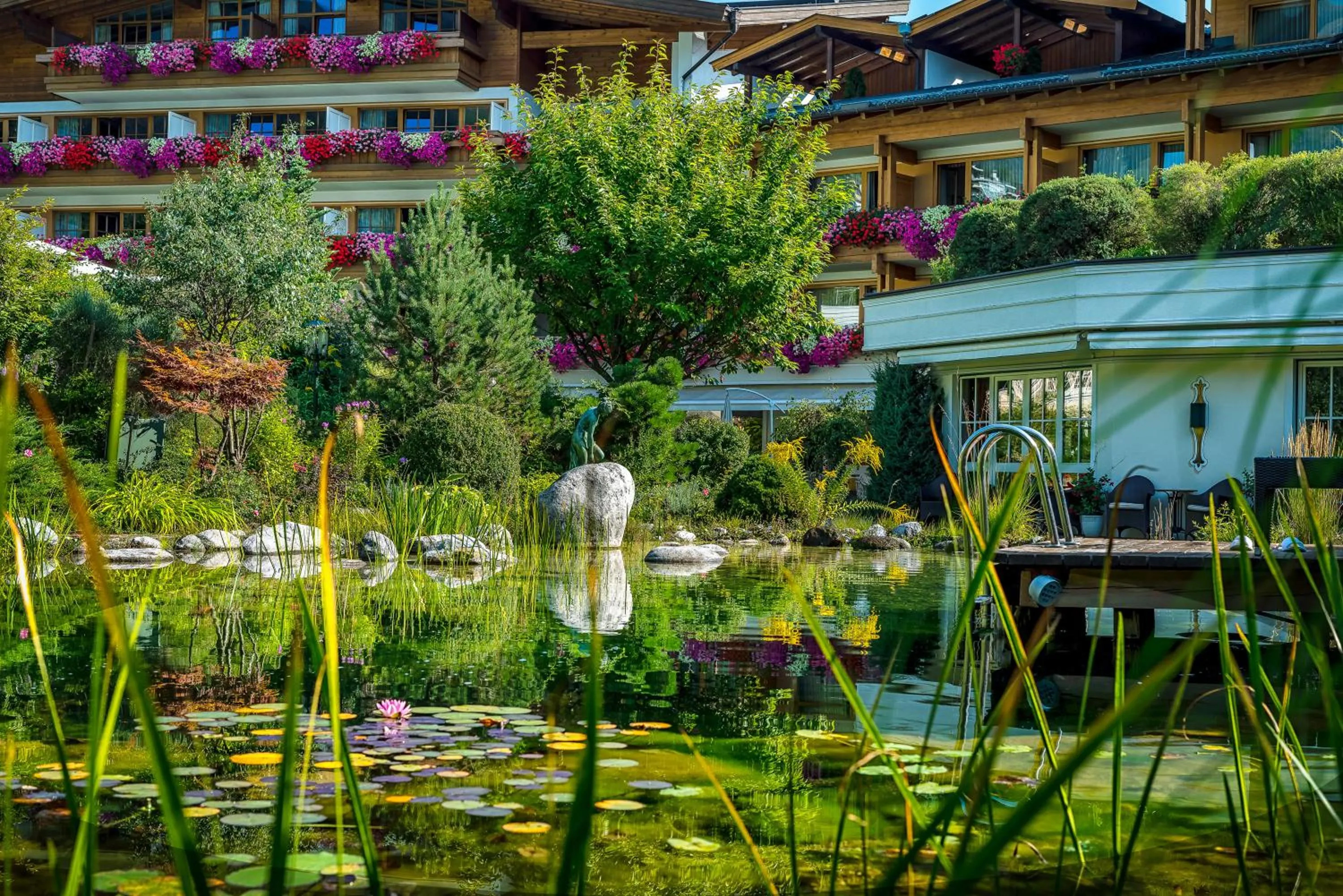 Natural landscape in Salzburgerhof, das 5-Sterne Hotel von Zell am See