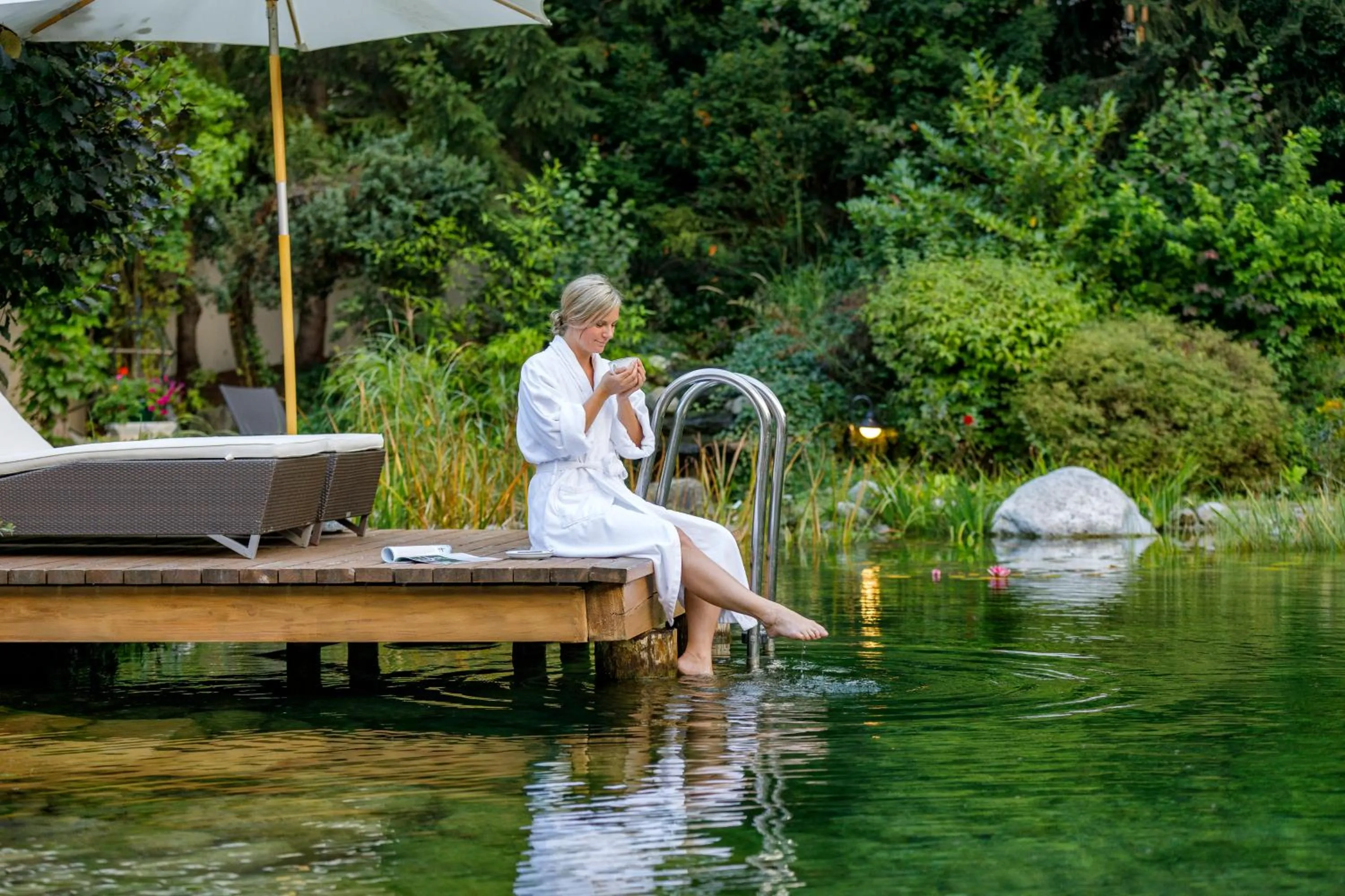 People in Salzburgerhof, das 5-Sterne Hotel von Zell am See