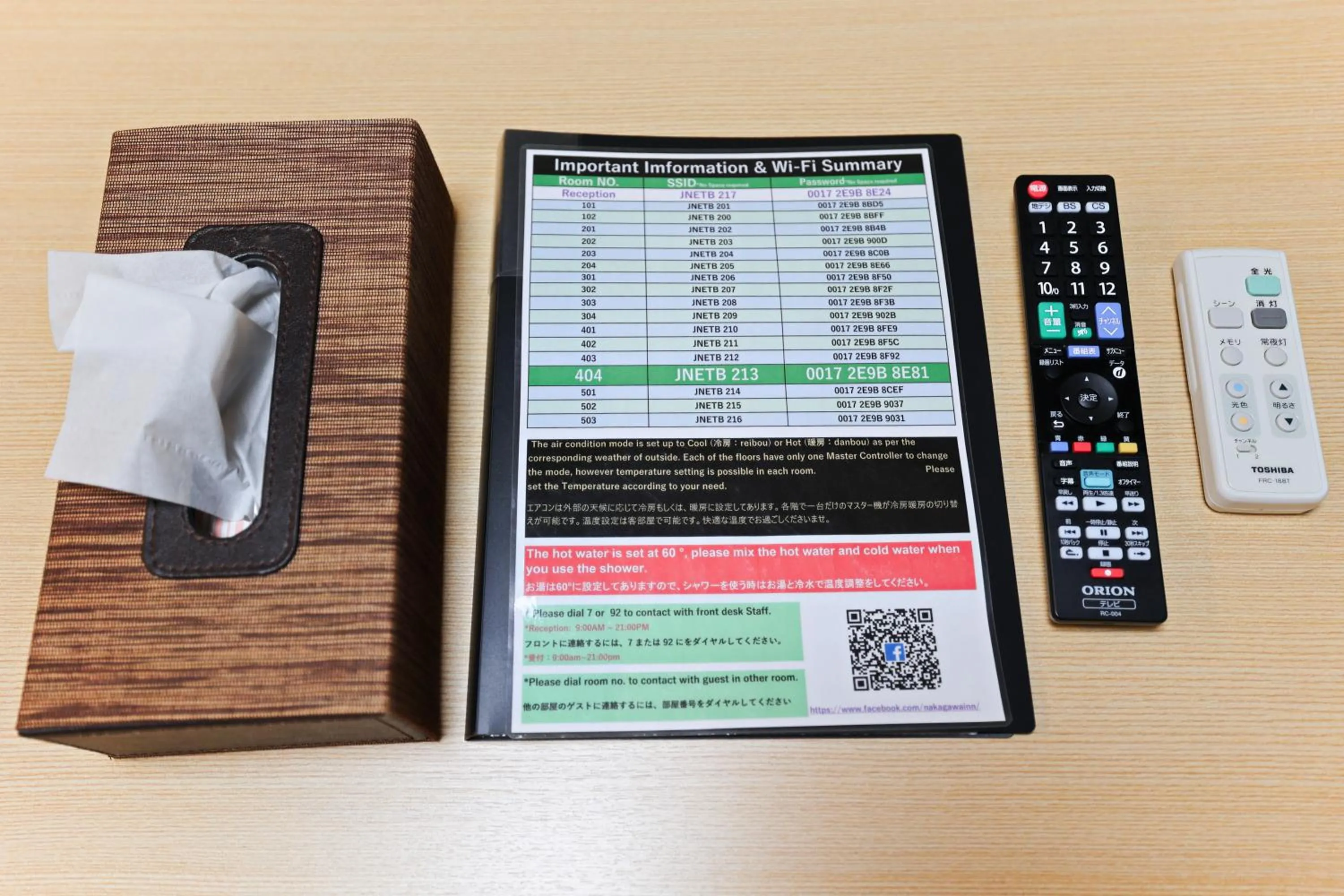 locker in Akihabara Nakagawa Inn