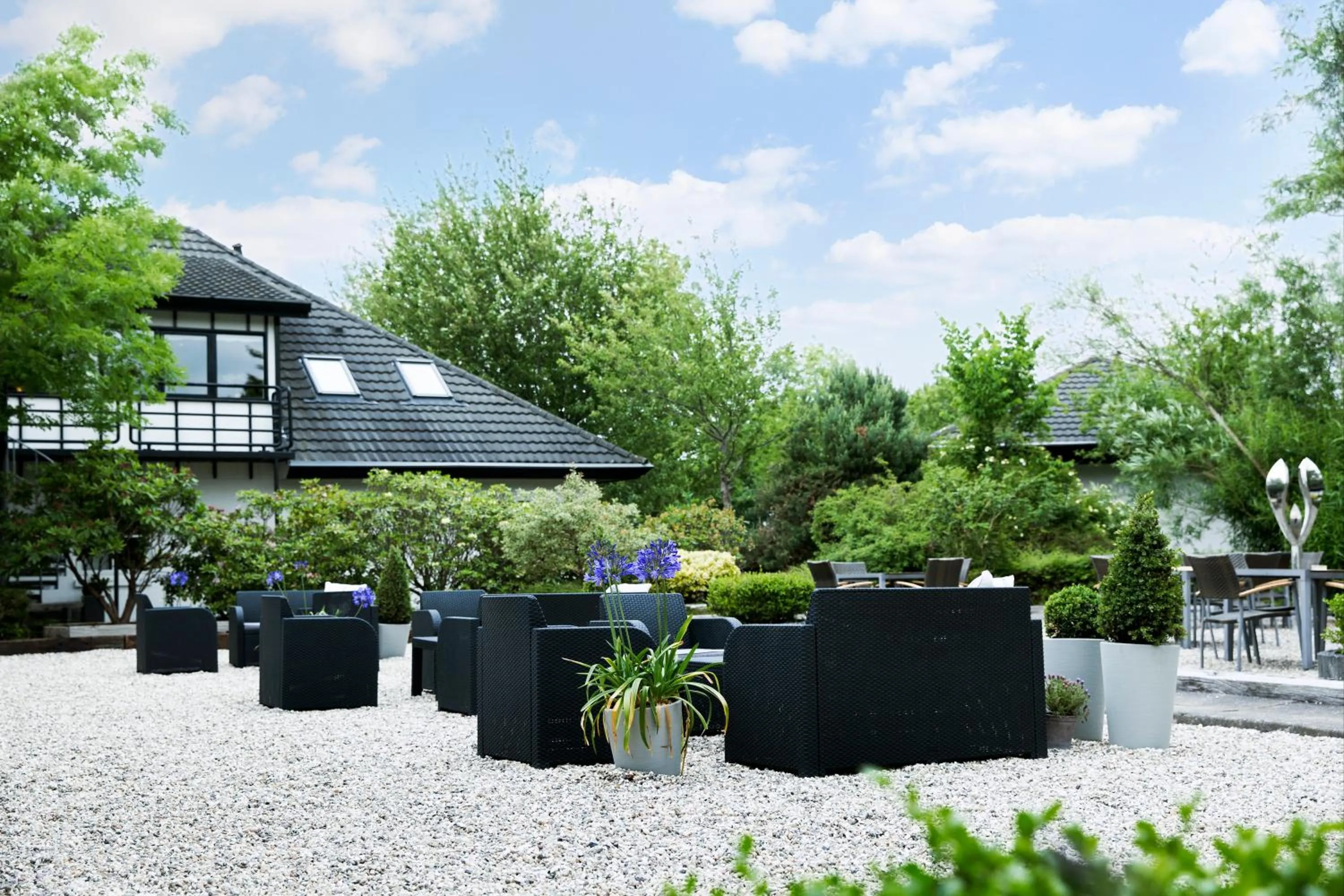 Patio in Skjalm Hvide Hotel