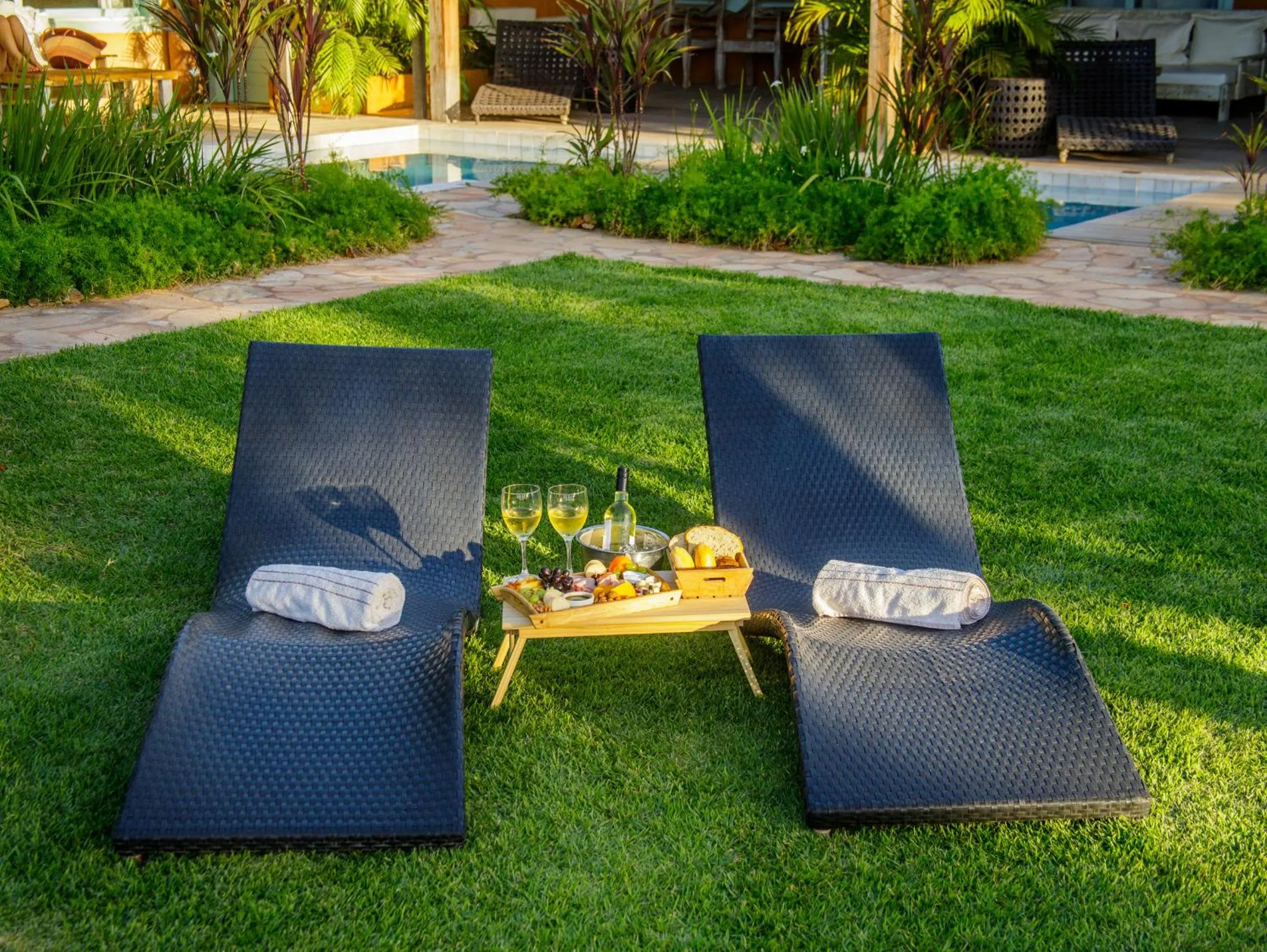 Garden in Pousada Mi Secreto